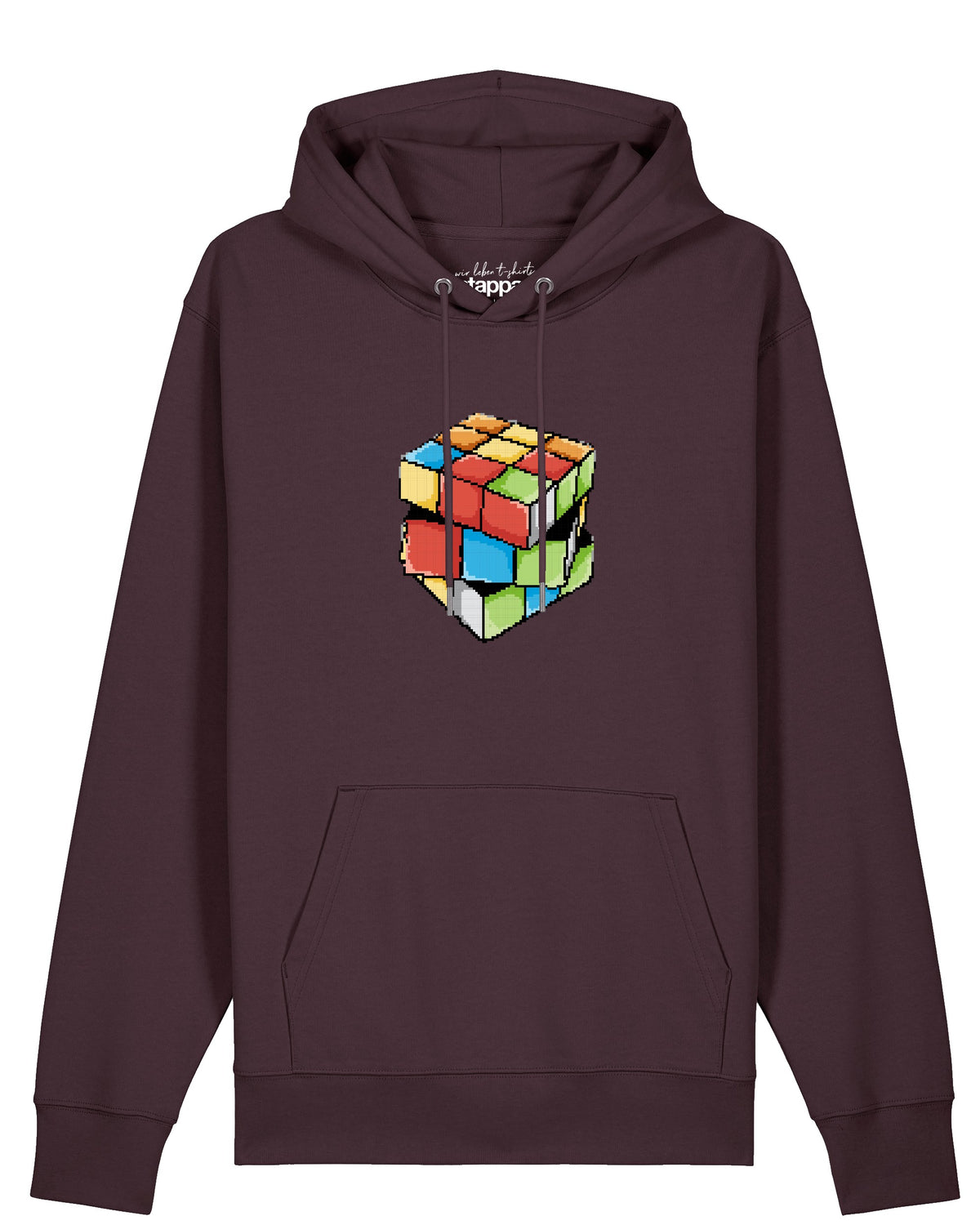 Pixel Zauberwürfel | Hoodie Unisex-front;C116
