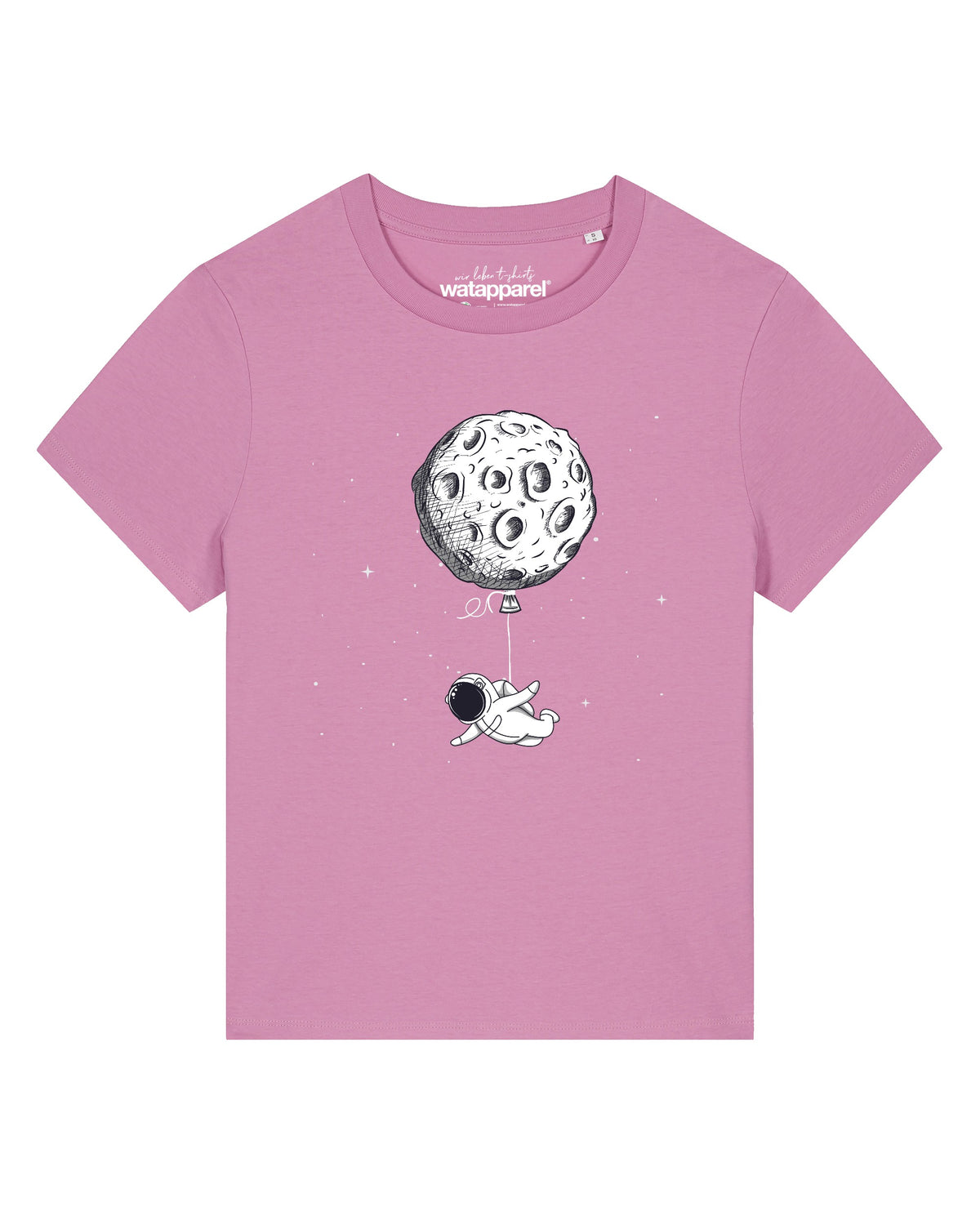 Funny Spaceman | T-Shirt Frauen-front;C129