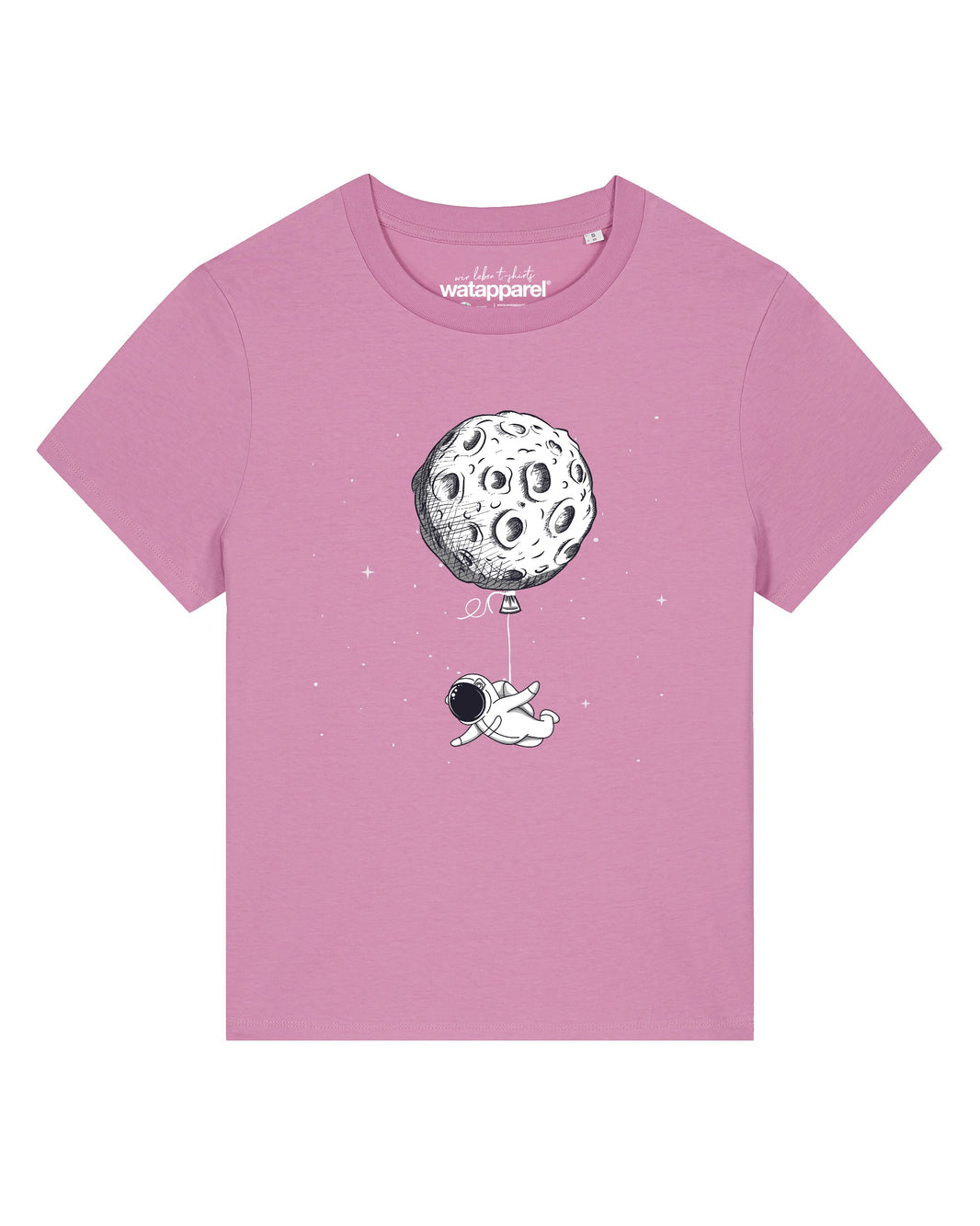 Funny Spaceman | T-Shirt Frauen-front;C129