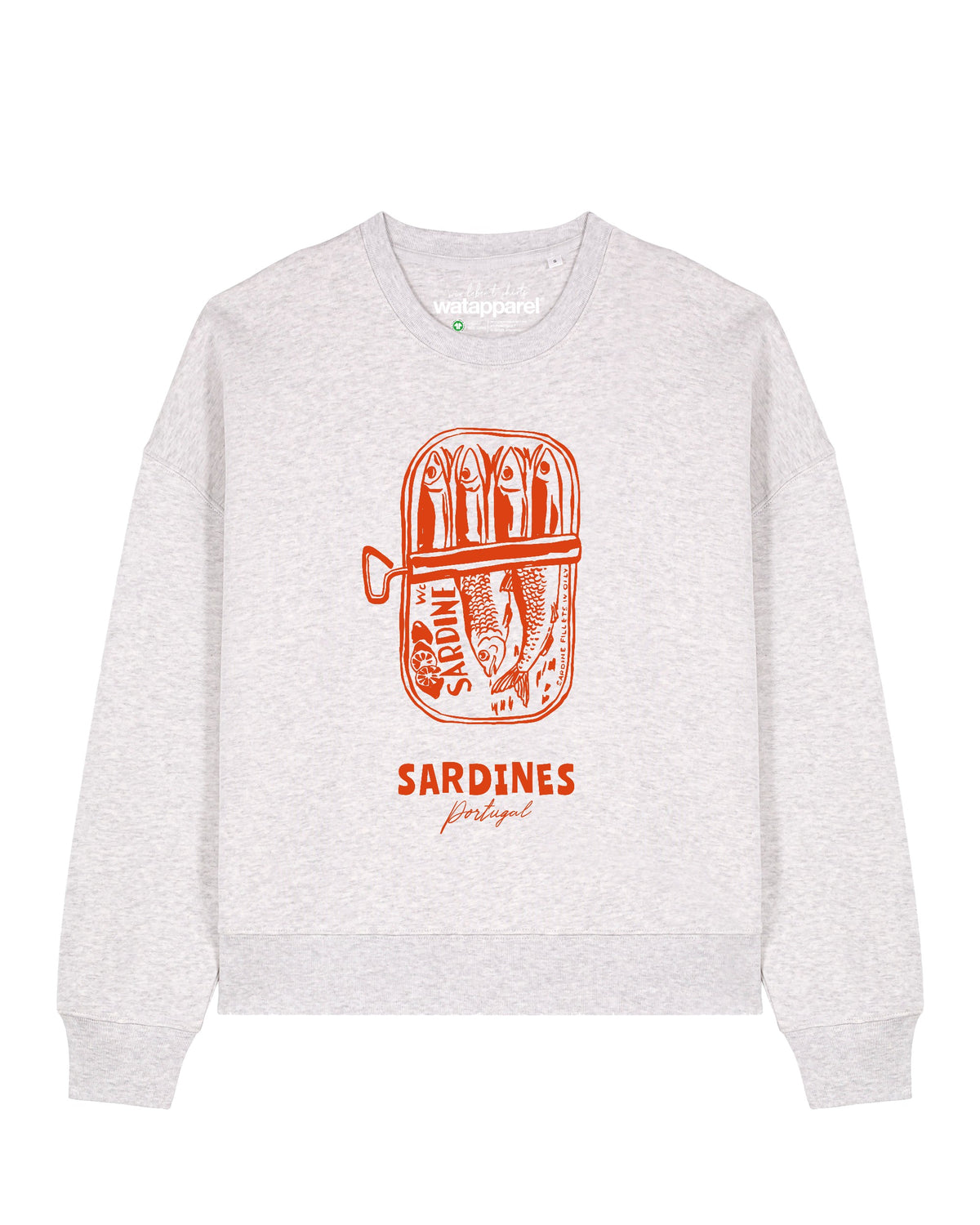 Sardines Portugal | Sweatshirt Frauen-front;C146