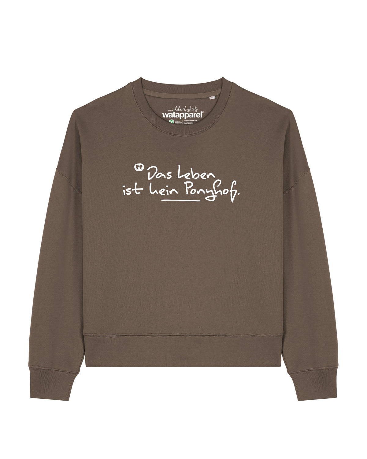 Das Leben ist kein Ponyhof | Sweatshirt Frauen-front;C135