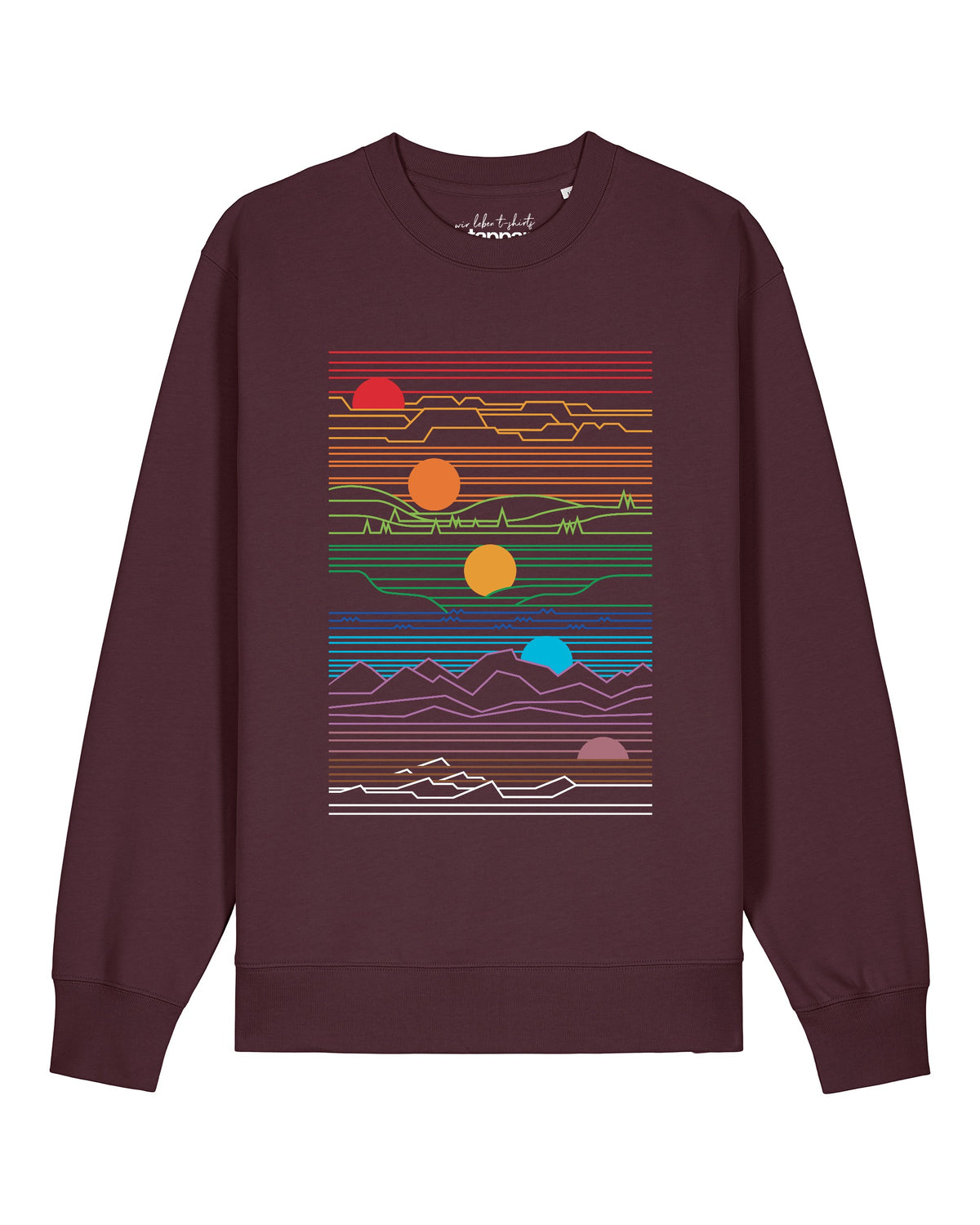 Sun And Moon | Sweatshirt Unisex-front;C116