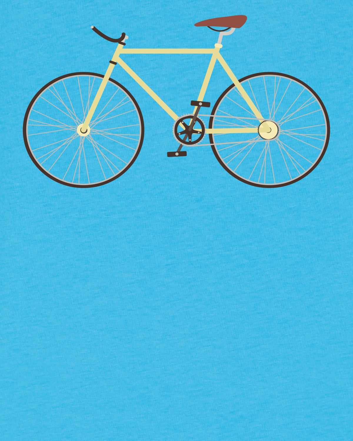 Yellow Bike | T-Shirt Kinder-detail_front;C145