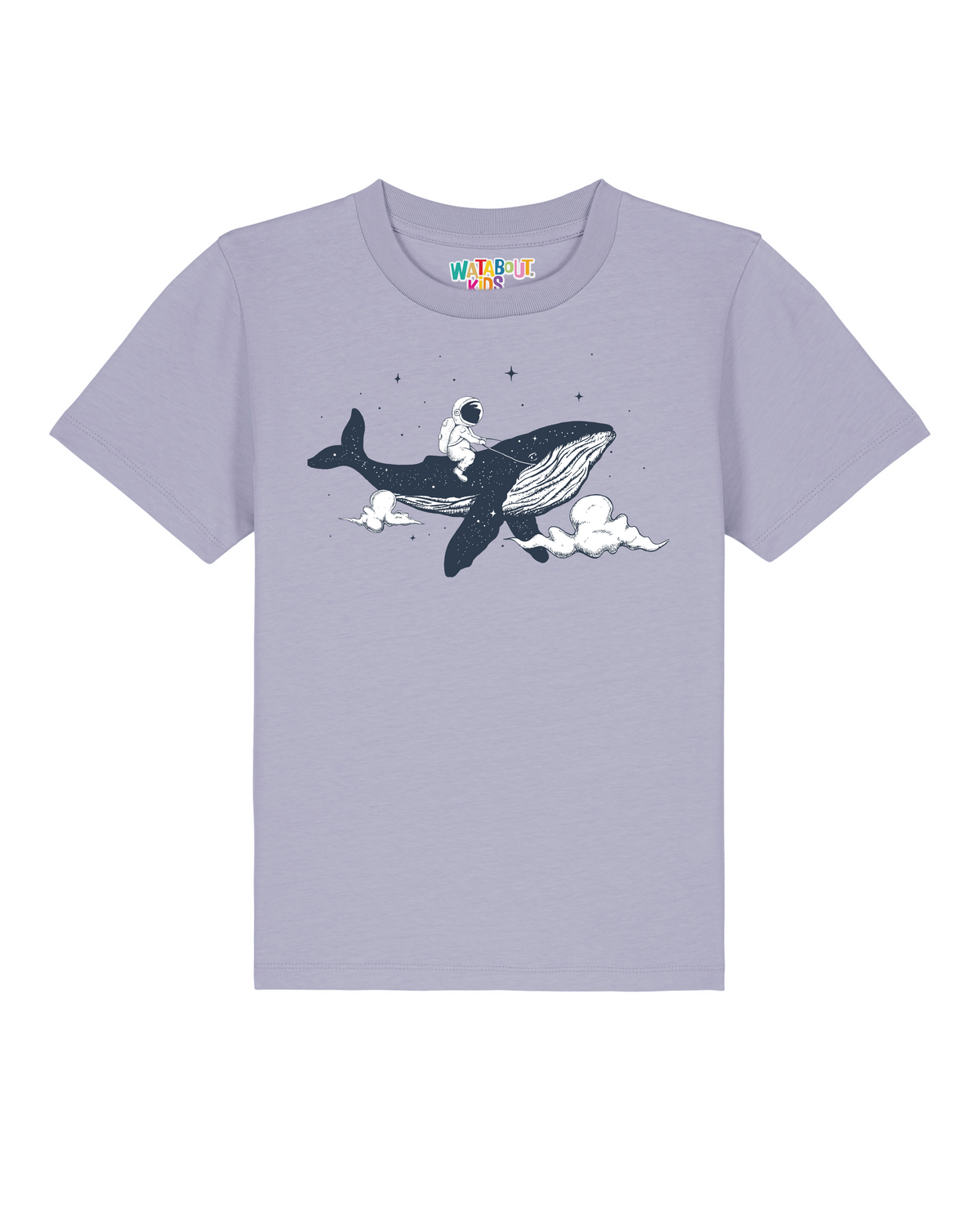 Spacewhale | T-Shirt Kinder-front;C063