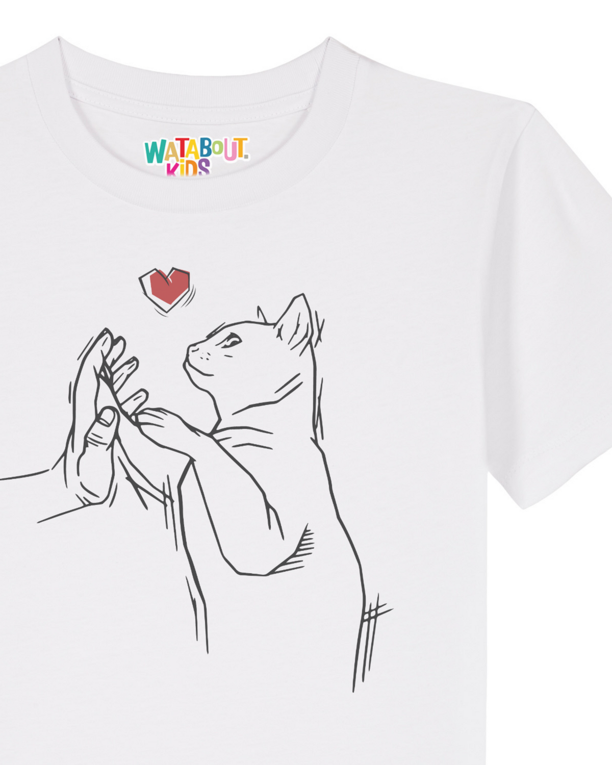 Cathand | T-Shirt Kinder-detail_front;C001