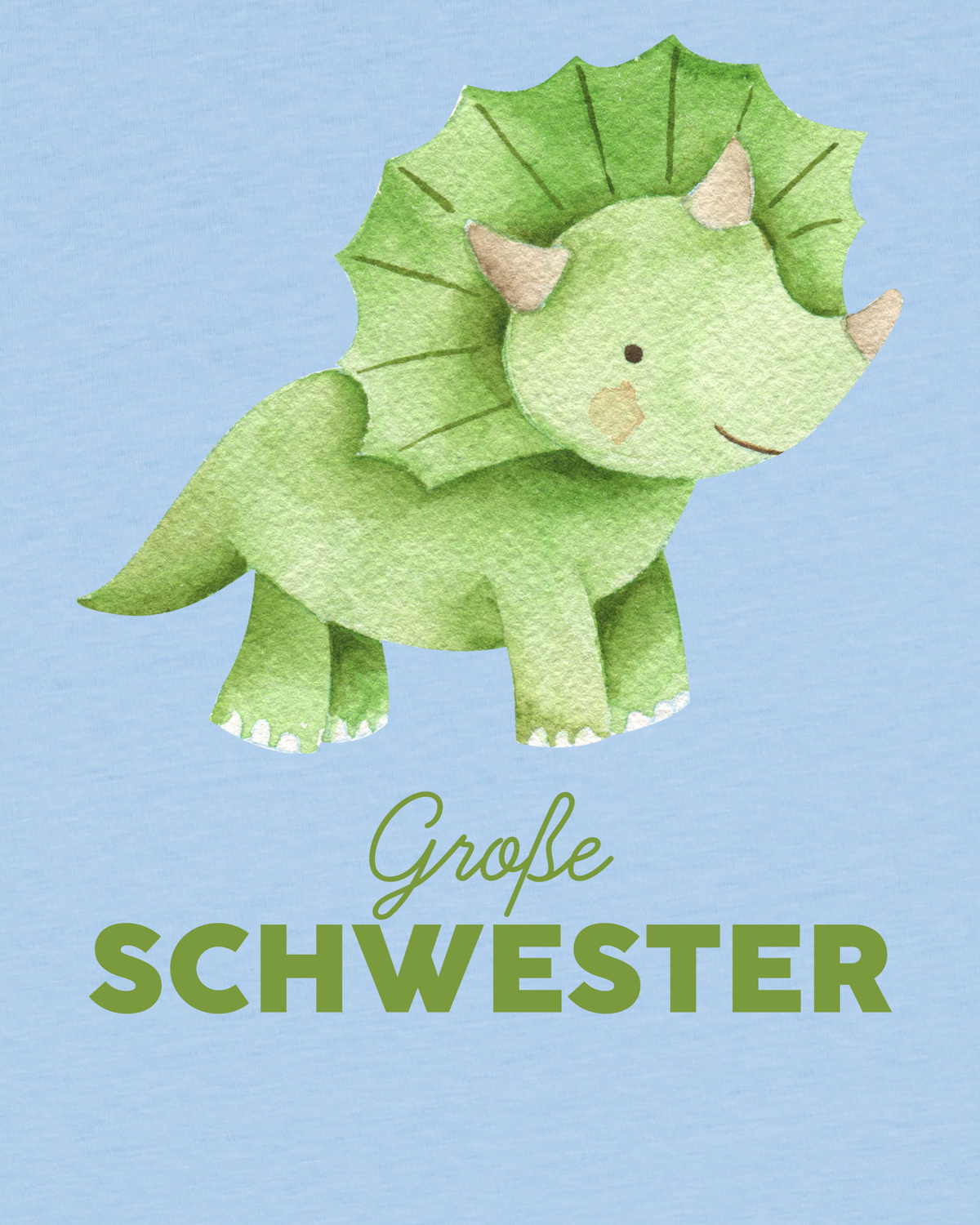 Dinosaurier 01 Große Schwester | T-Shirt Kinder-detail_front;C149