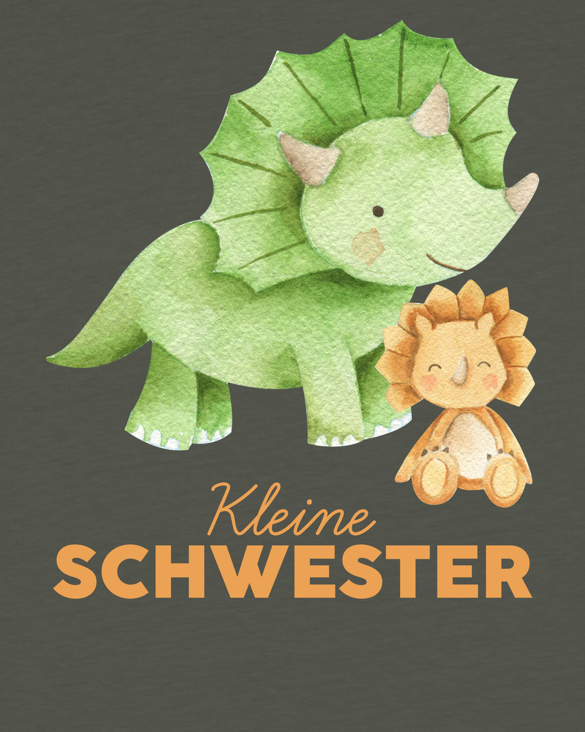Dinosaurier 07 Kleine Schwester | T-Shirt Kinder-detail_front;C223