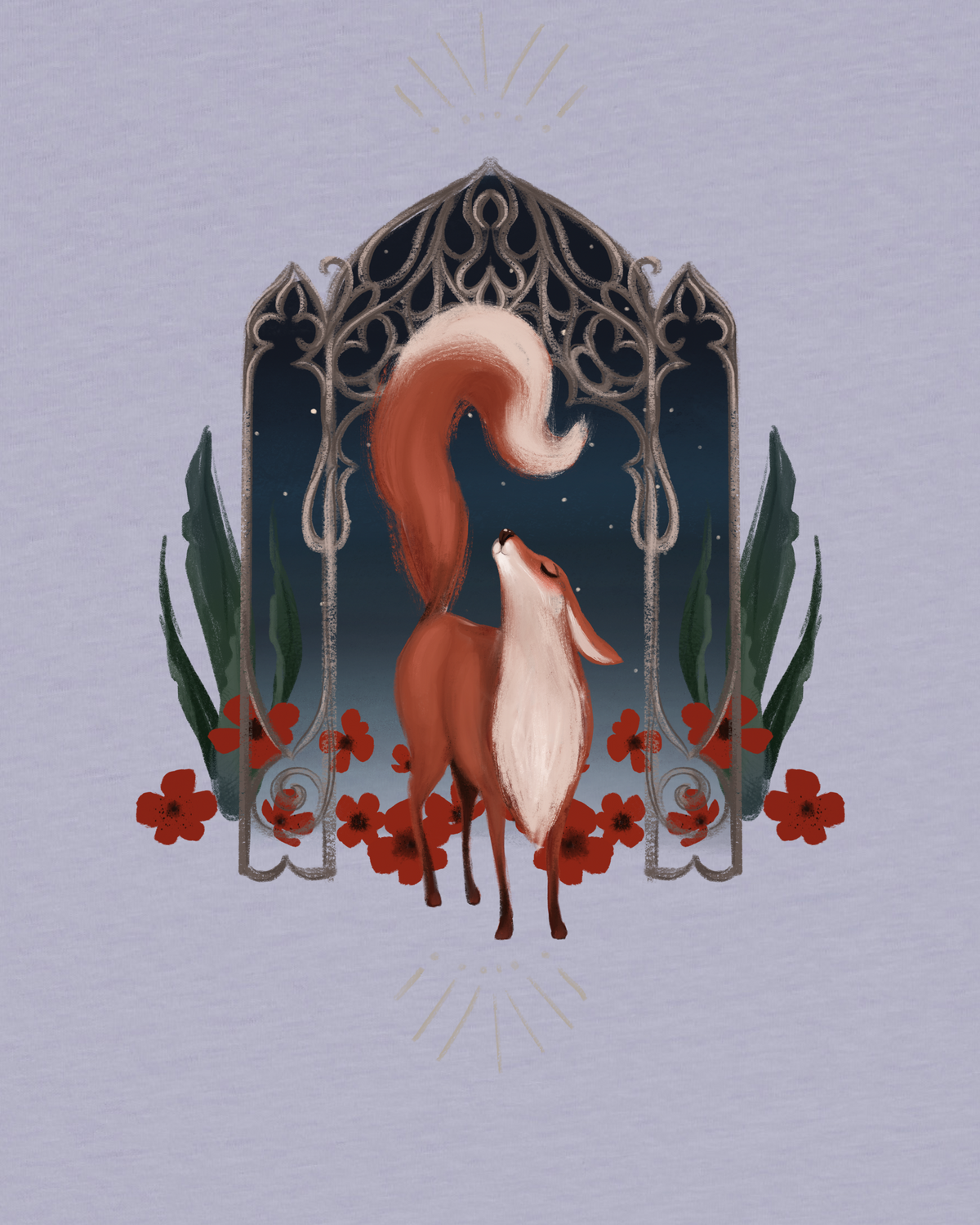 Der wunderschöne Fuchs | T-Shirt Kinder-detail_front;C063