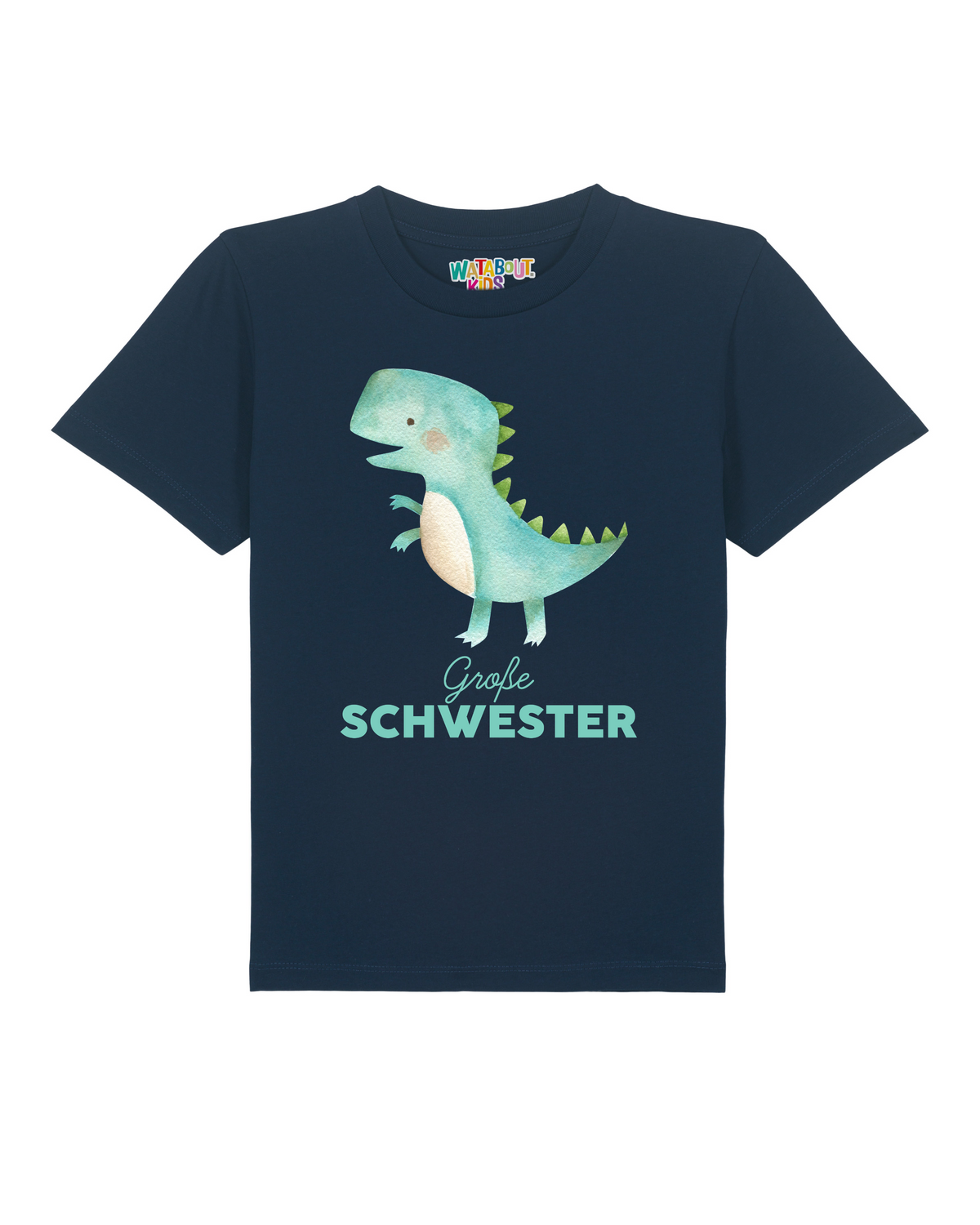 Dinosaurier 03 Große Schwester | T-Shirt Kinder-front;C727