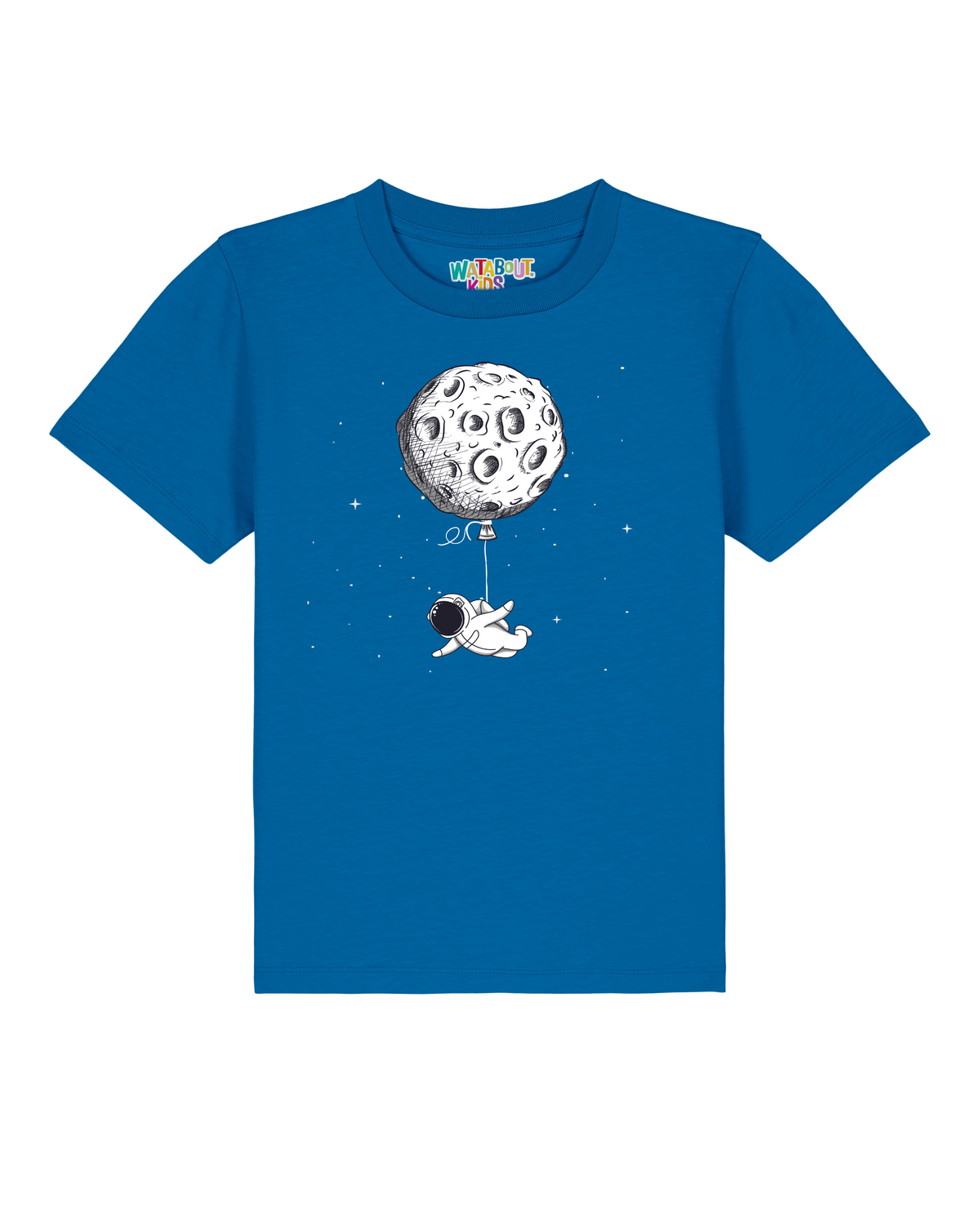 Funny Spaceman | T-Shirt Kinder-front;C230