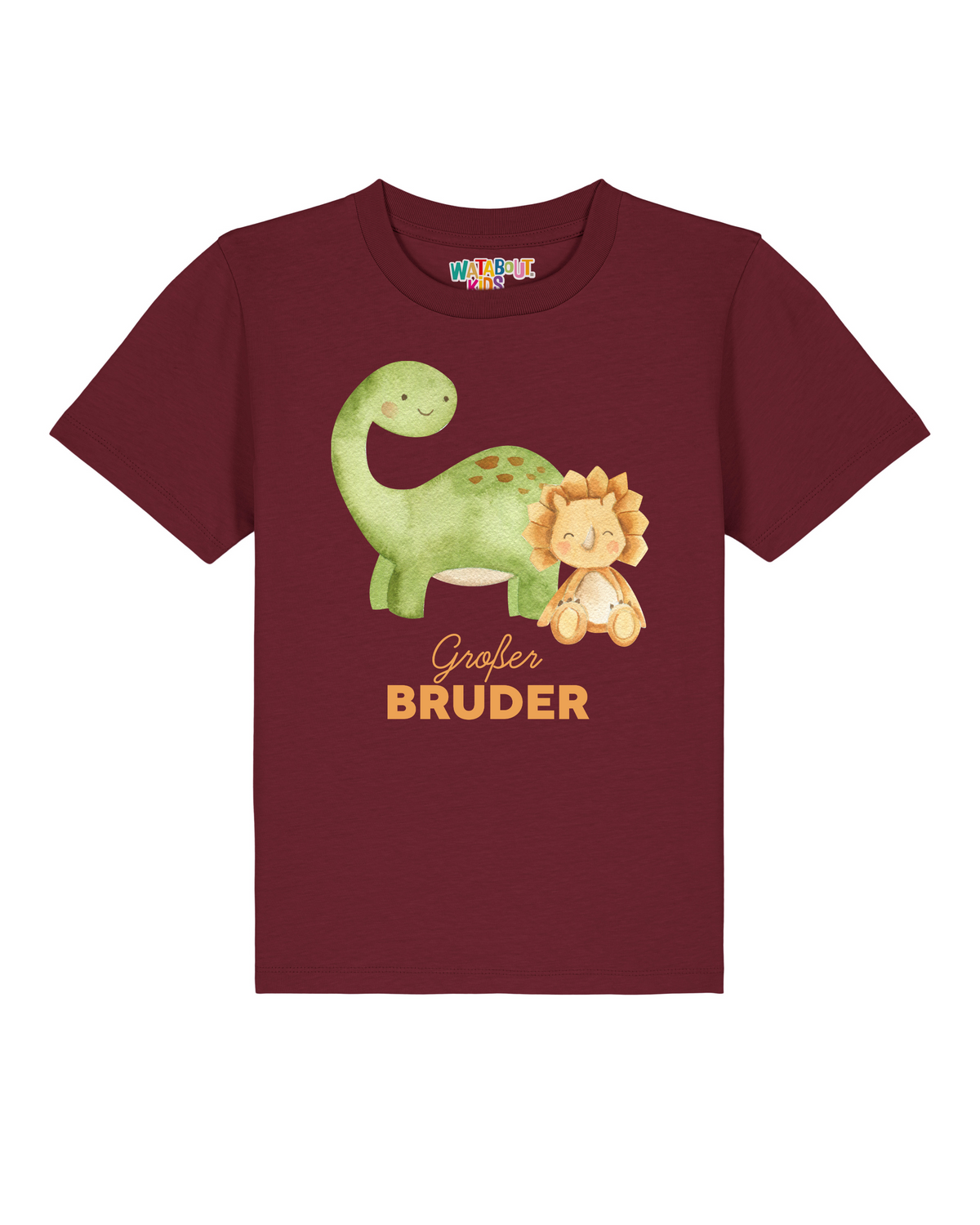 Dinosaurier 06 Großer Bruder | T-Shirt Kinder-front;C244