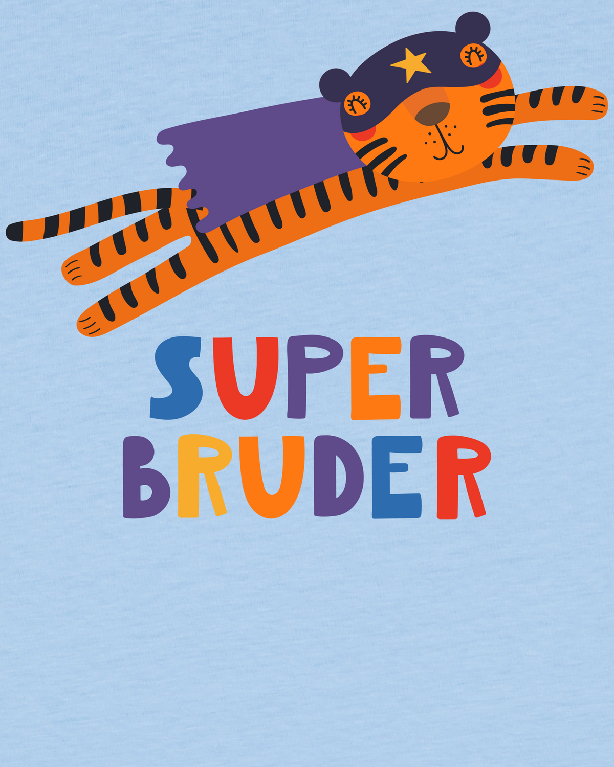 Tiger Superbruder | T-Shirt Kinder-detail_front;C149