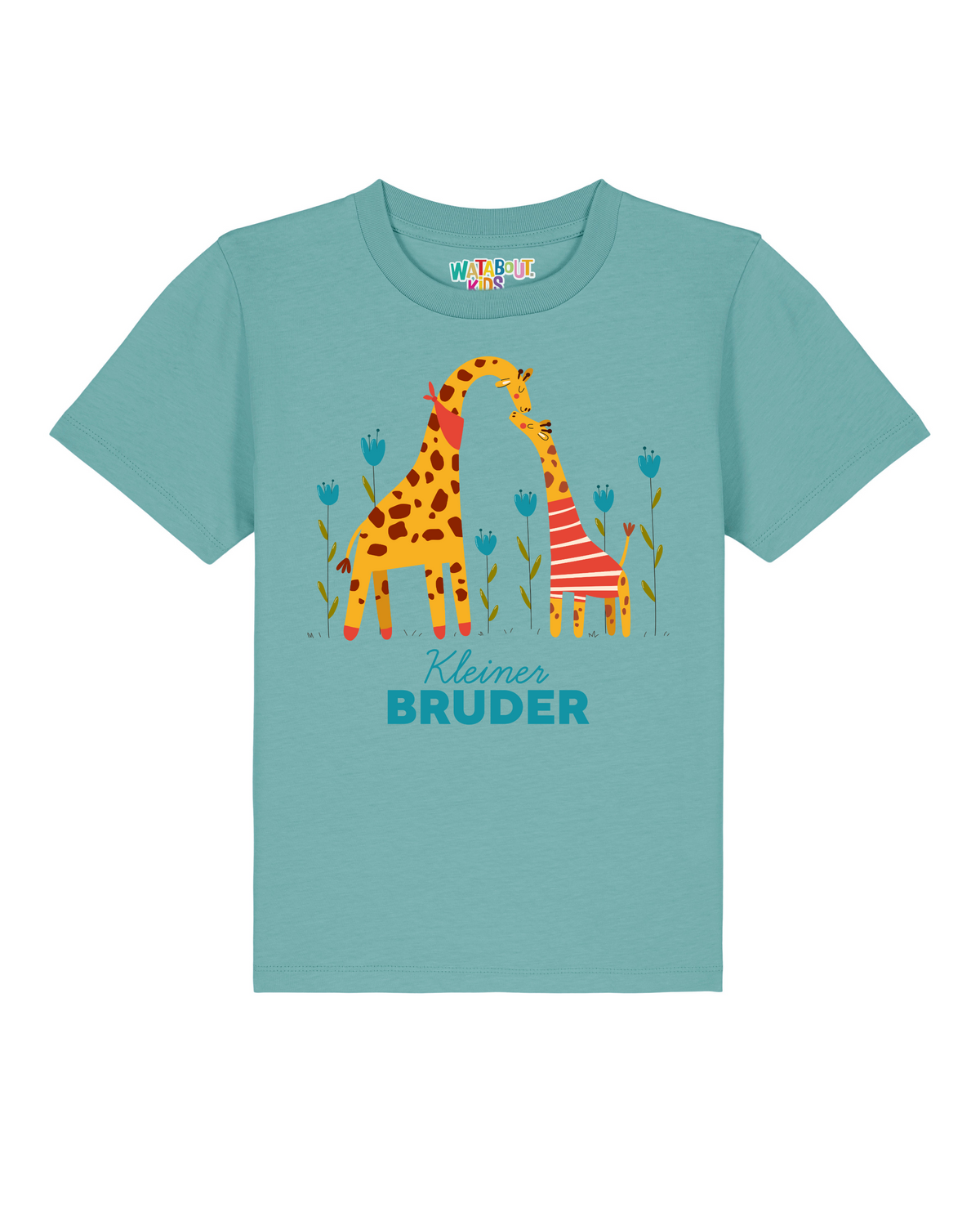 Giraffe Kleiner Bruder | T-Shirt Kinder-front;C060