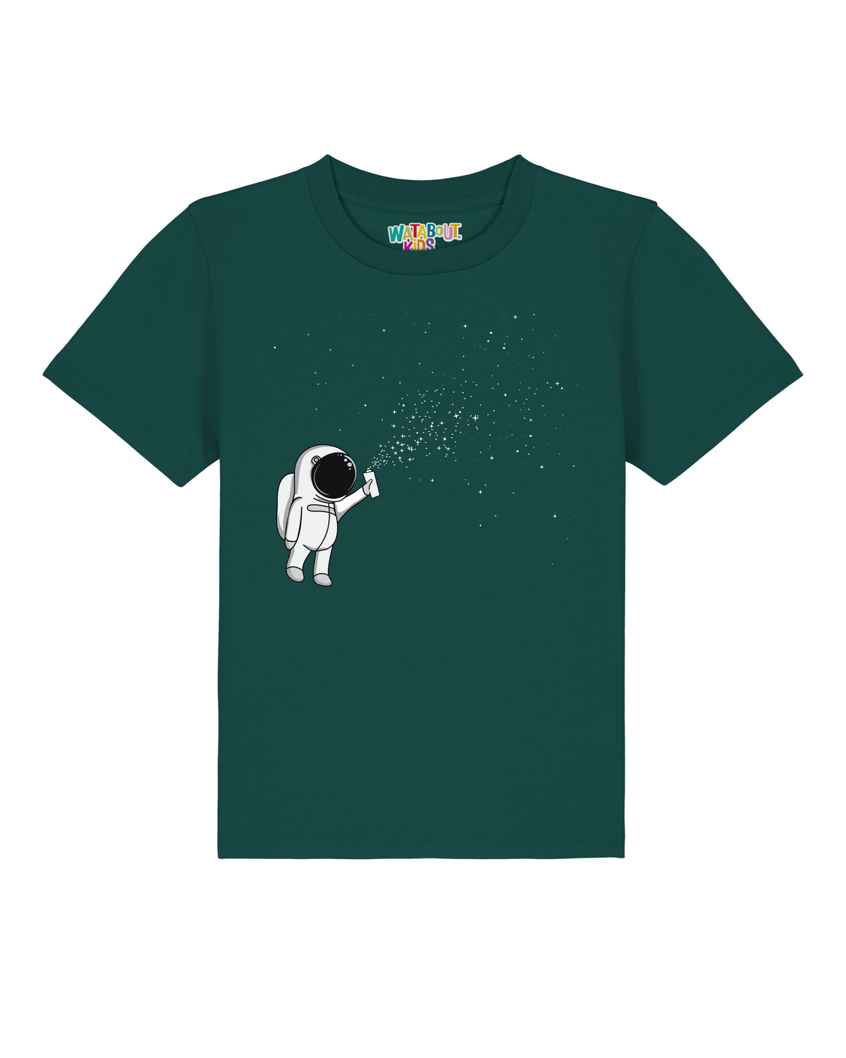 Spray the universe | T-Shirt Kinder-front;C036