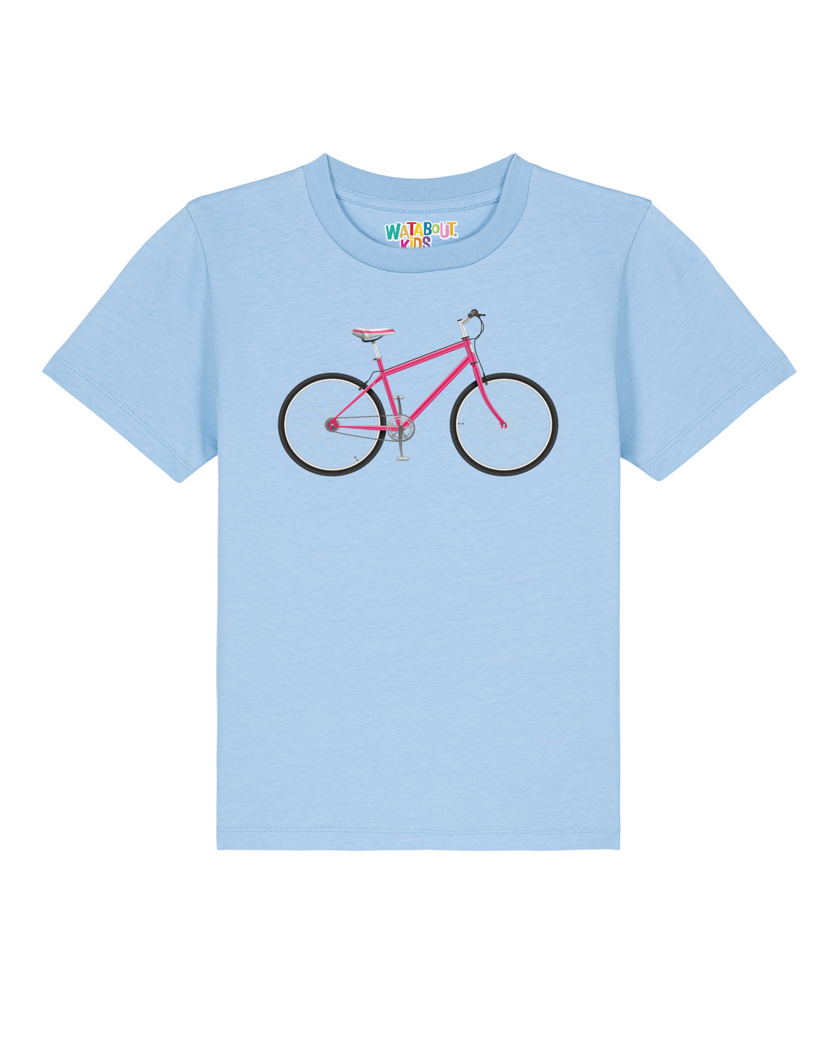 Pink Bike | T-Shirt Kinder-front;C149