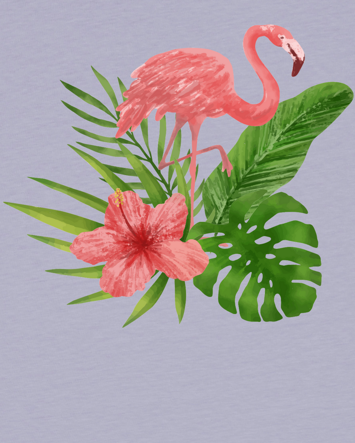 Flamingo | T-Shirt Kinder-detail_front;C063