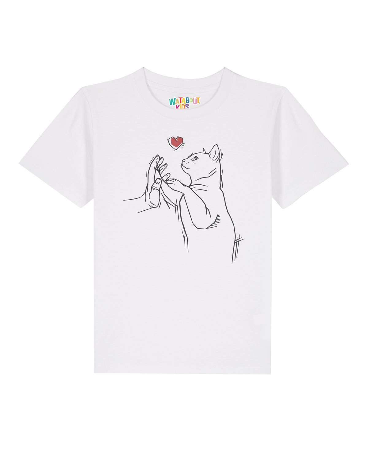 Cathand | T-Shirt Kinder-front;C001