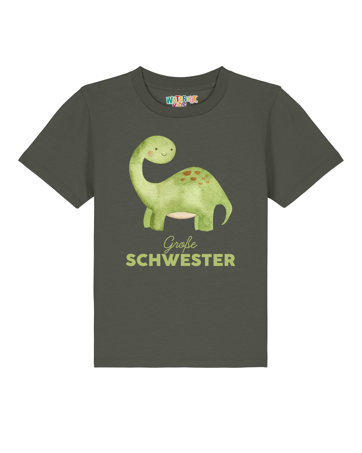 Dinosaurier 04 Große Schwester | T-Shirt Kinder-front;C223