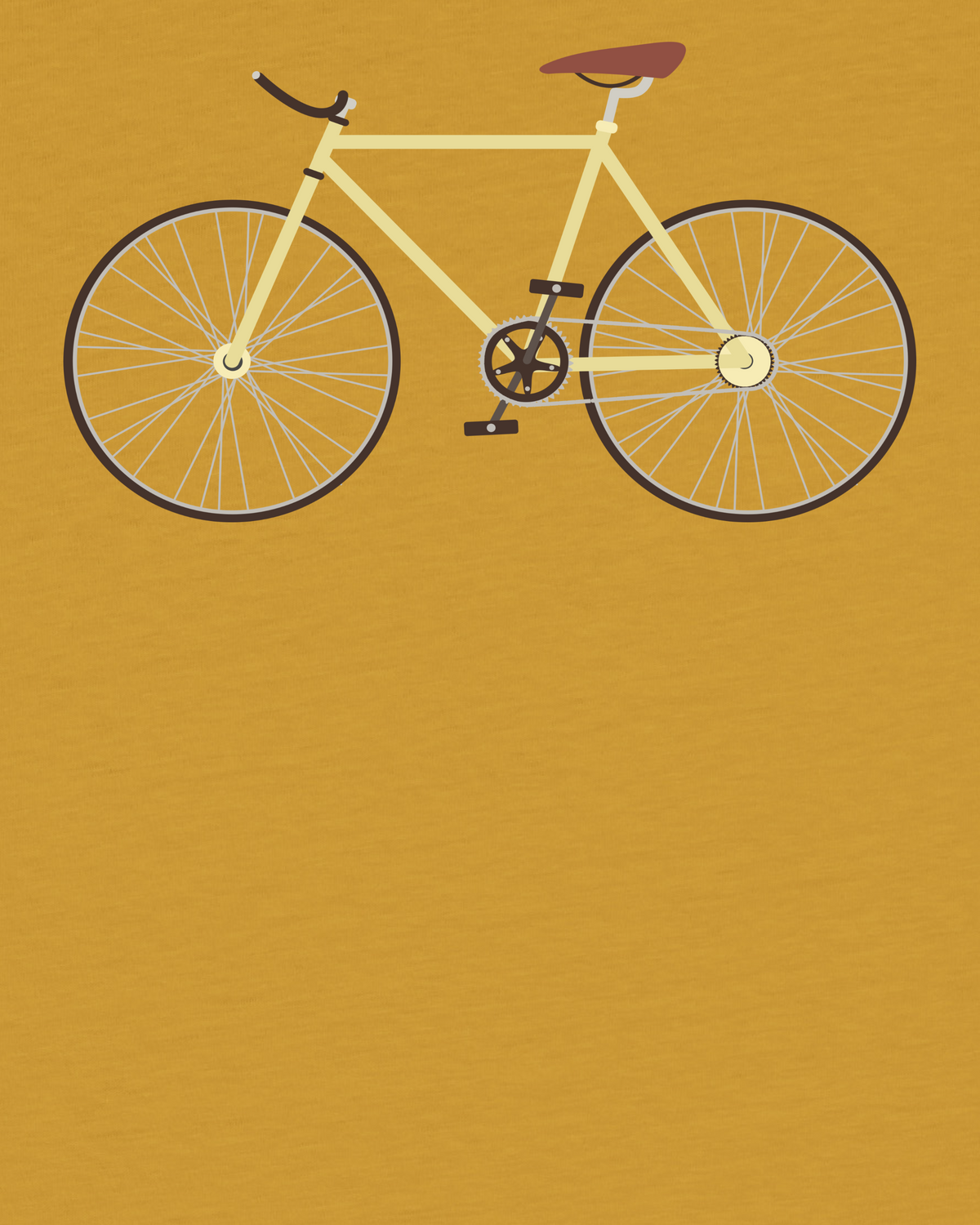 Yellow Bike | T-Shirt Kinder-detail_front;C048