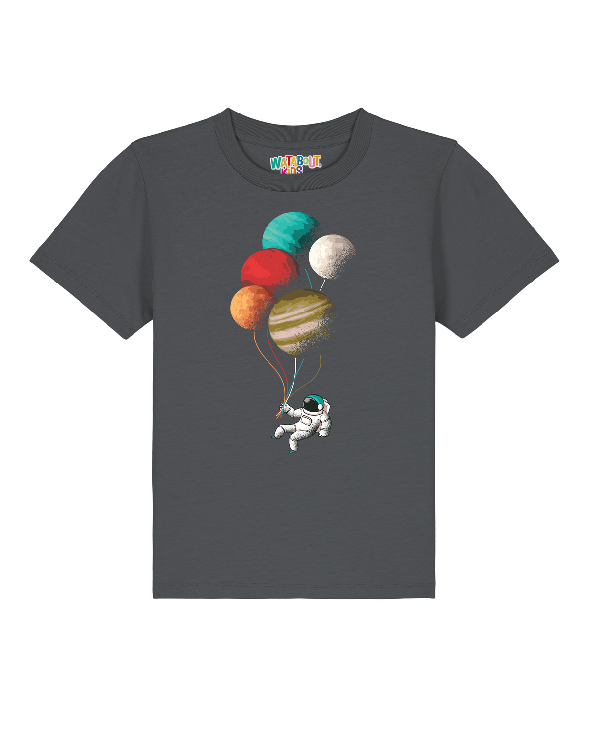 Balloon Spaceman | T-Shirt Kinder-front;C253