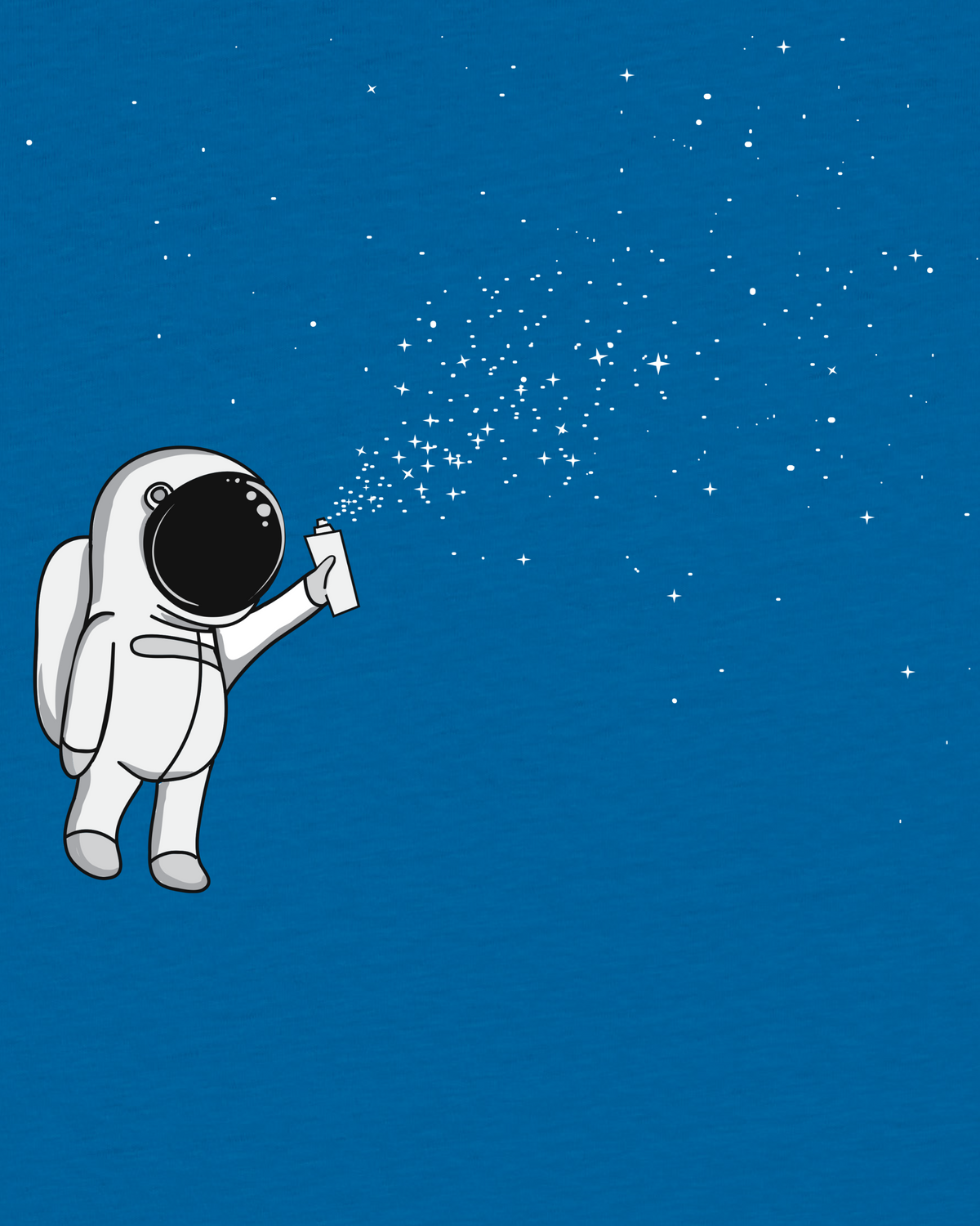 Spray the universe | T-Shirt Kinder-detail_front;C230