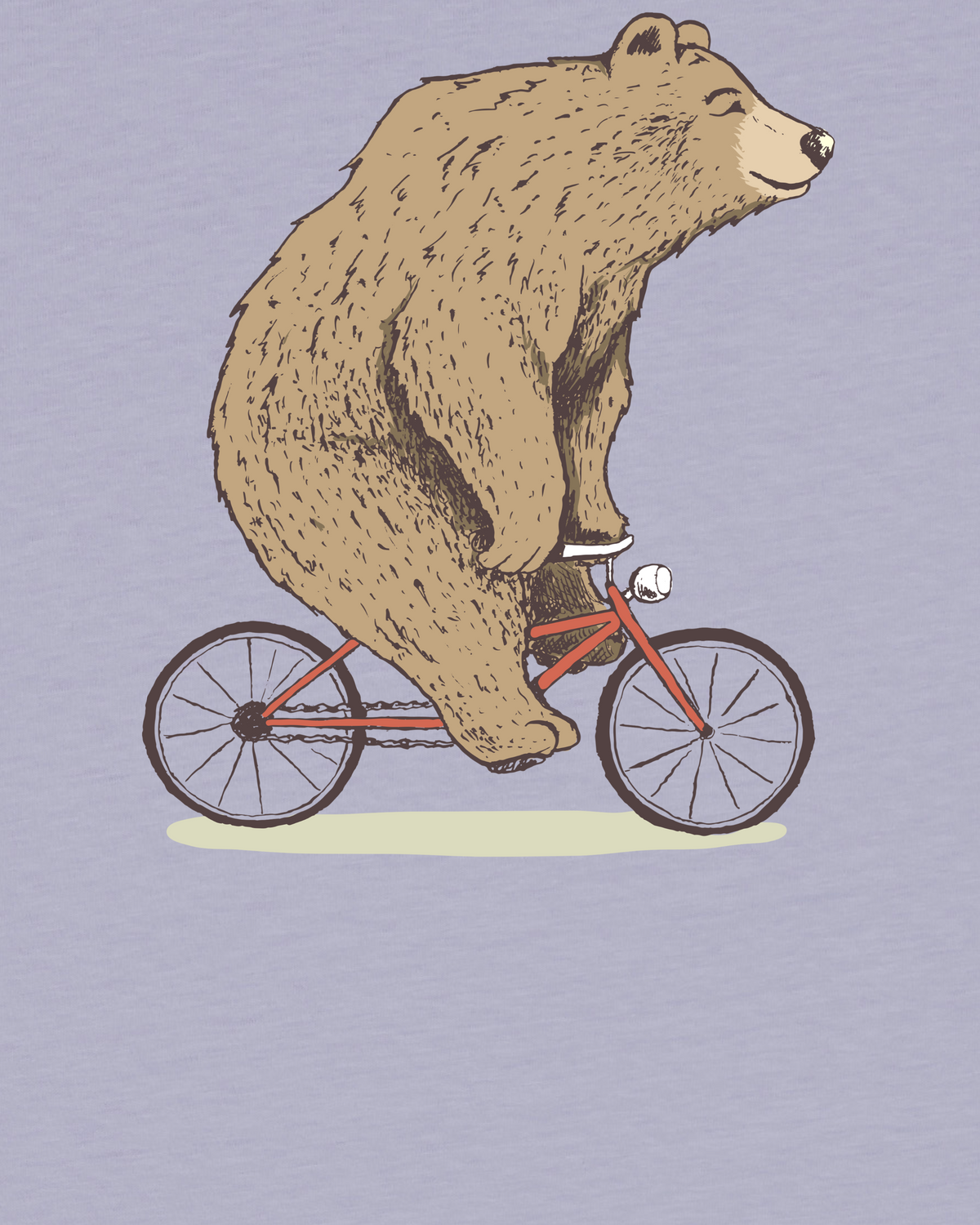 Fahrradbär | T-Shirt Kinder-detail_front;C063