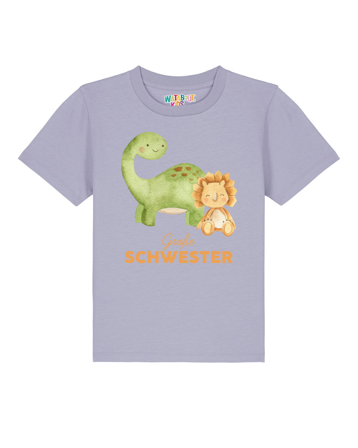 Dinosaurier 06 Große Schwester | T-Shirt Kinder-front;C063