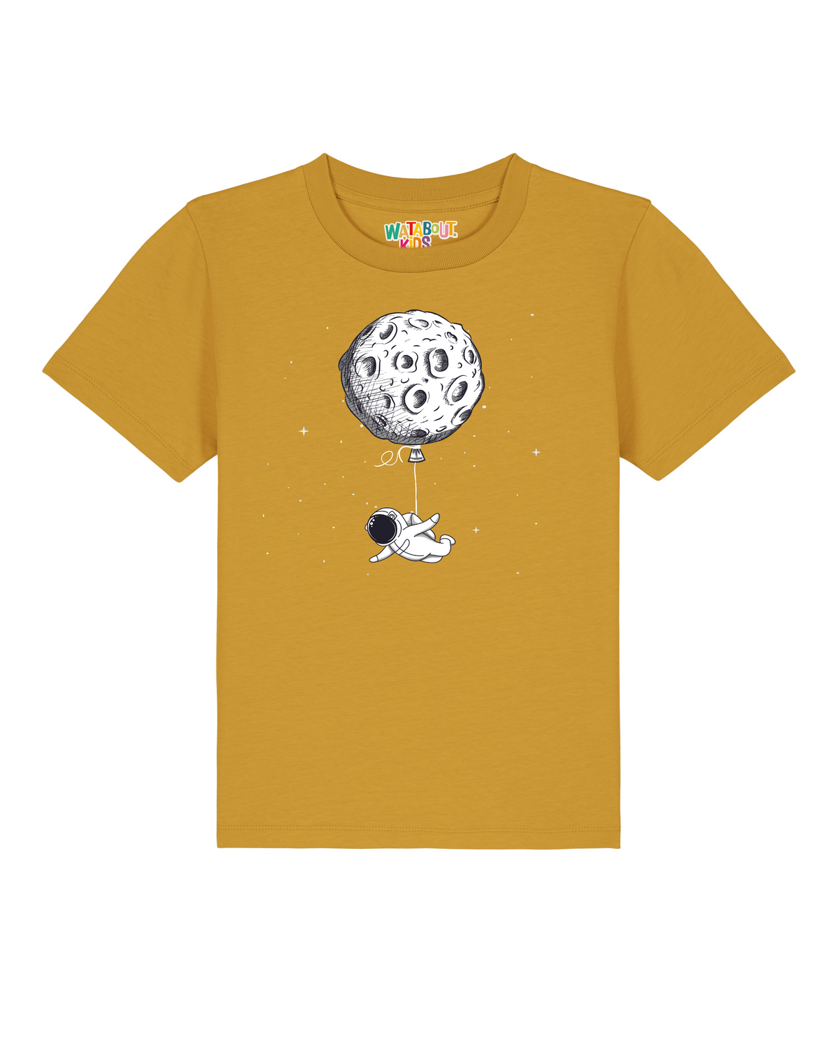 Funny Spaceman | T-Shirt Kinder-front;C048