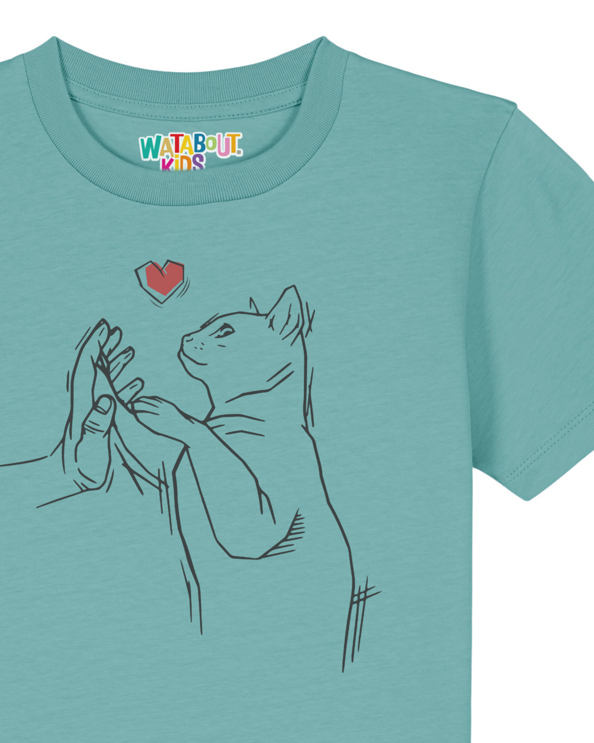 Cathand | T-Shirt Kinder-detail_front;C060