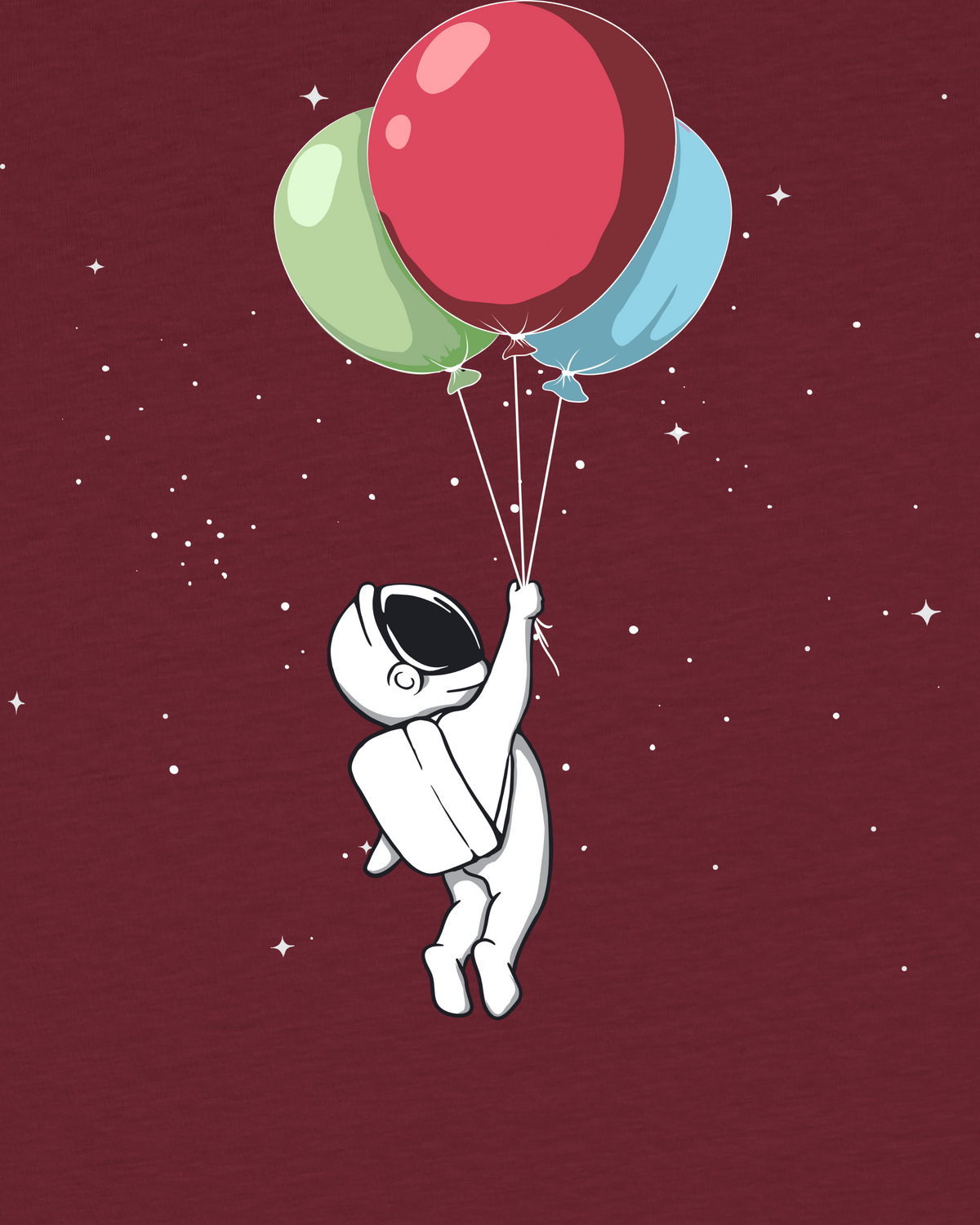 Little Balloon Astronaut | T-Shirt Kinder-detail_front;C244
