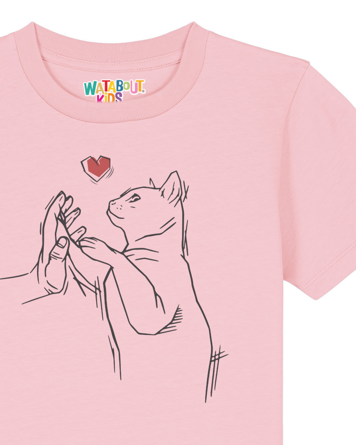 Cathand | T-Shirt Kinder-detail_front;C005