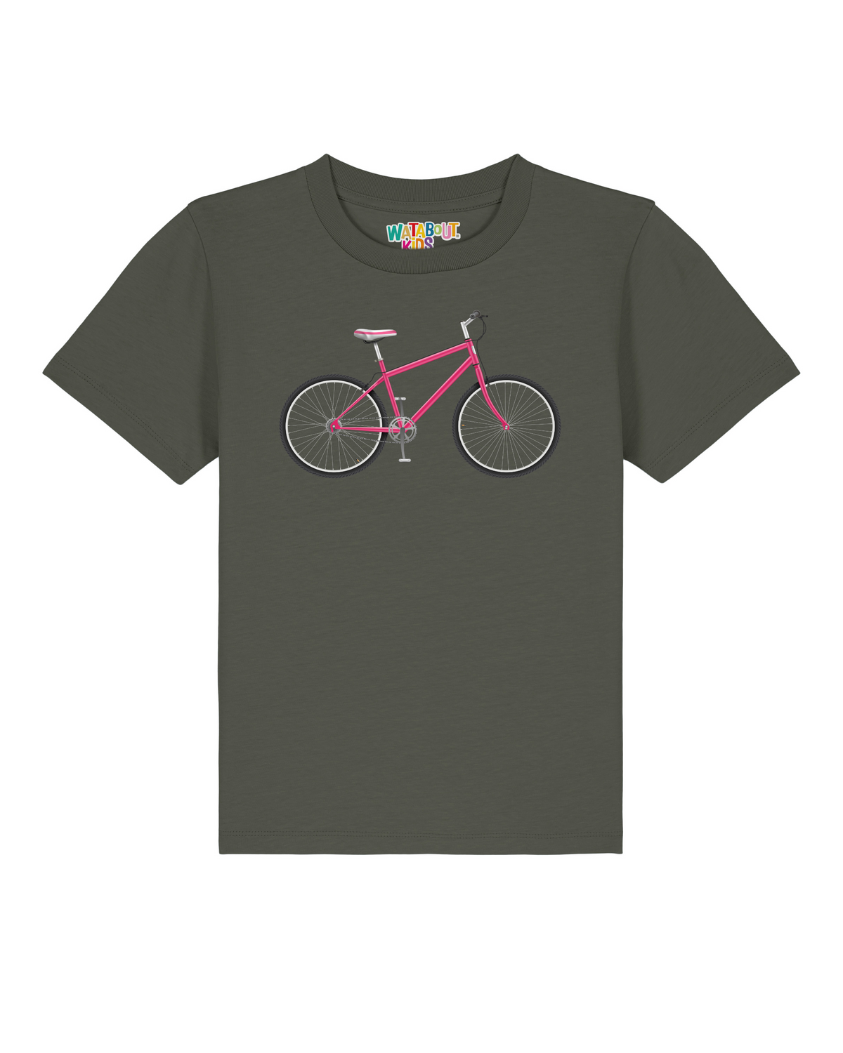 Pink Bike | T-Shirt Kinder-front;C223