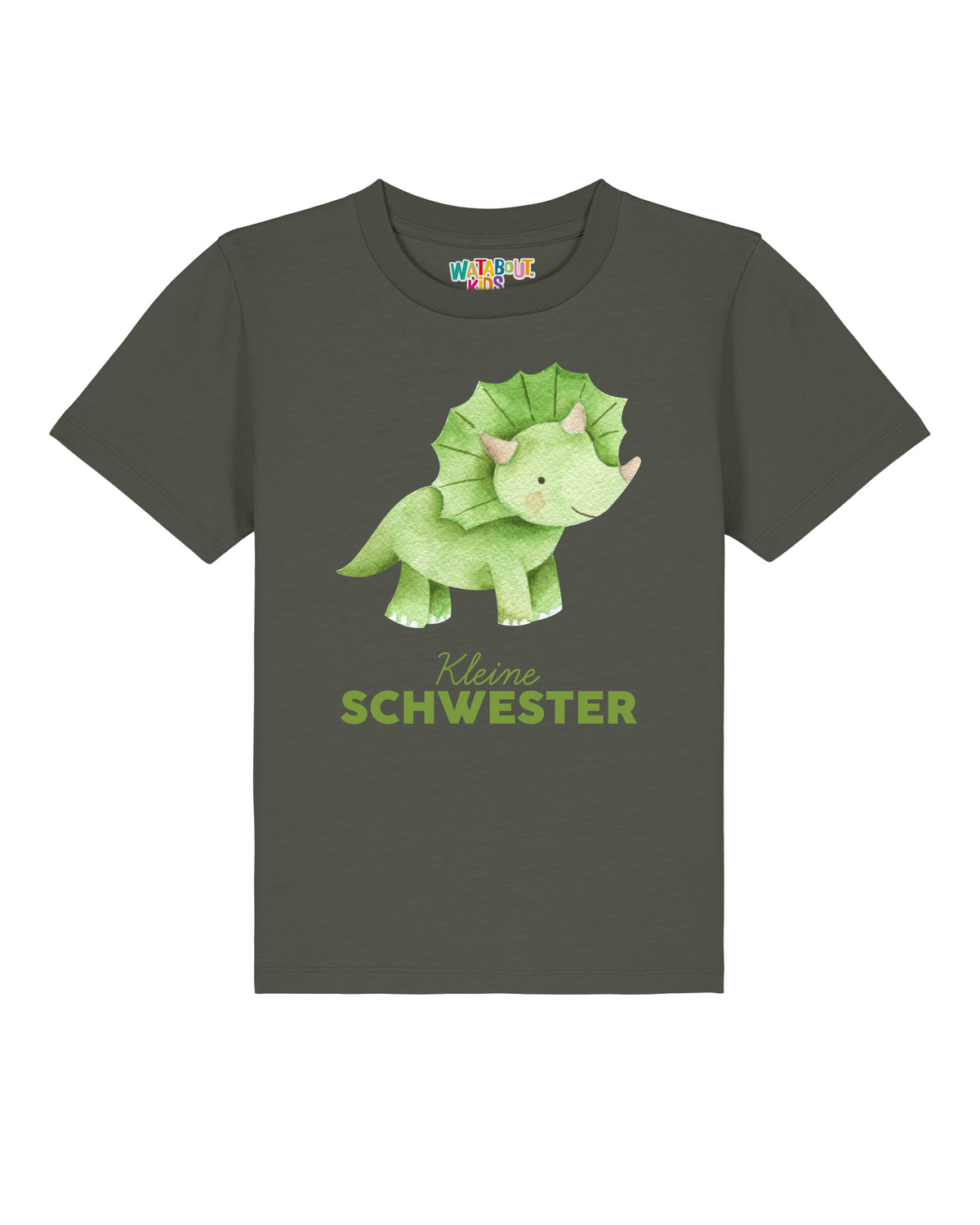 Dinosaurier 01 Kleine Schwester | T-Shirt Kinder-front;C223