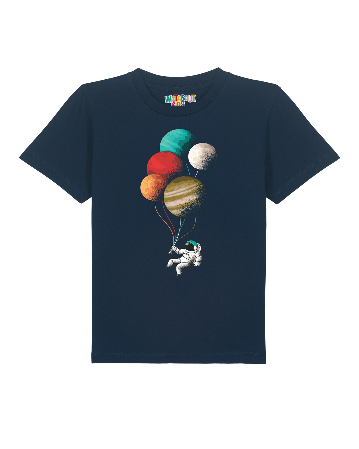 Balloon Spaceman | T-Shirt Kinder-front;C727