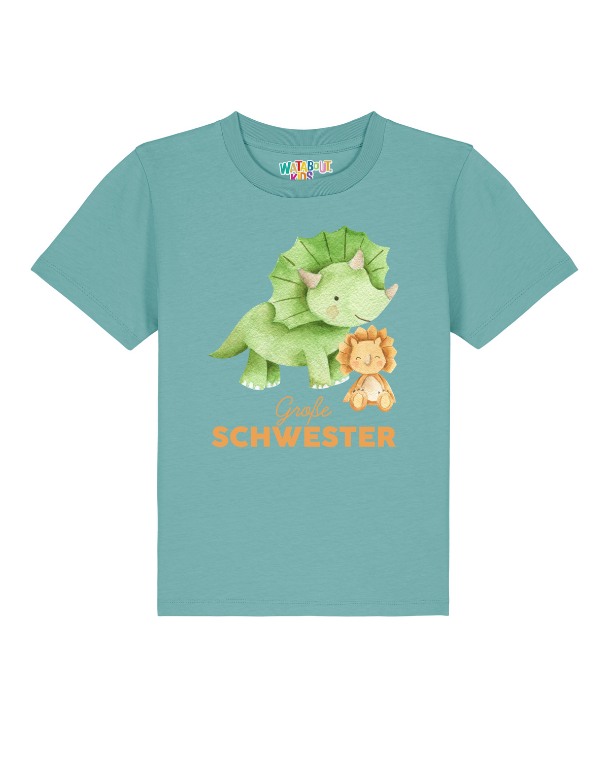 Dinosaurier 07 Große Schwester | T-Shirt Kinder-front;C060