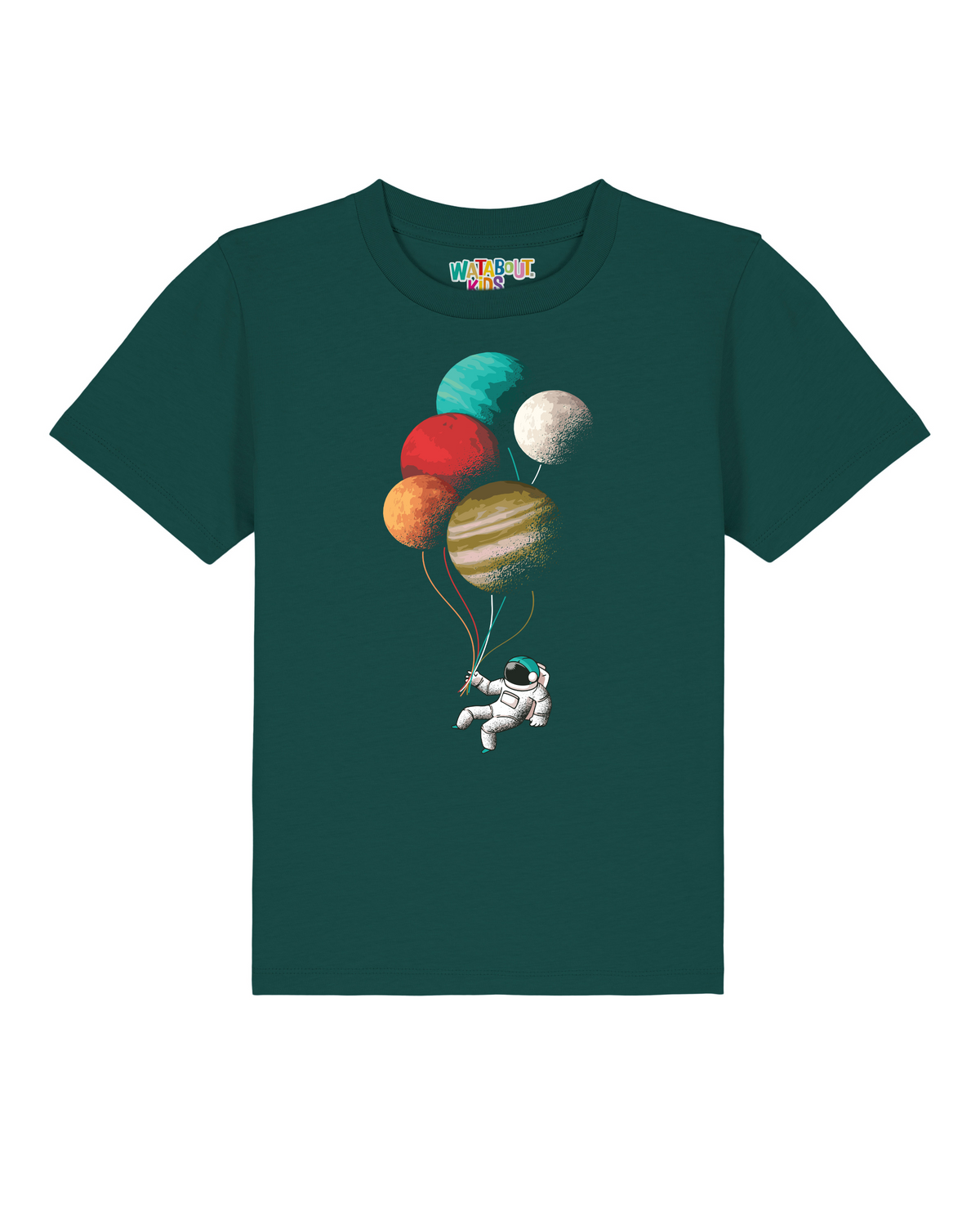 Balloon Spaceman | T-Shirt Kinder-front;C036