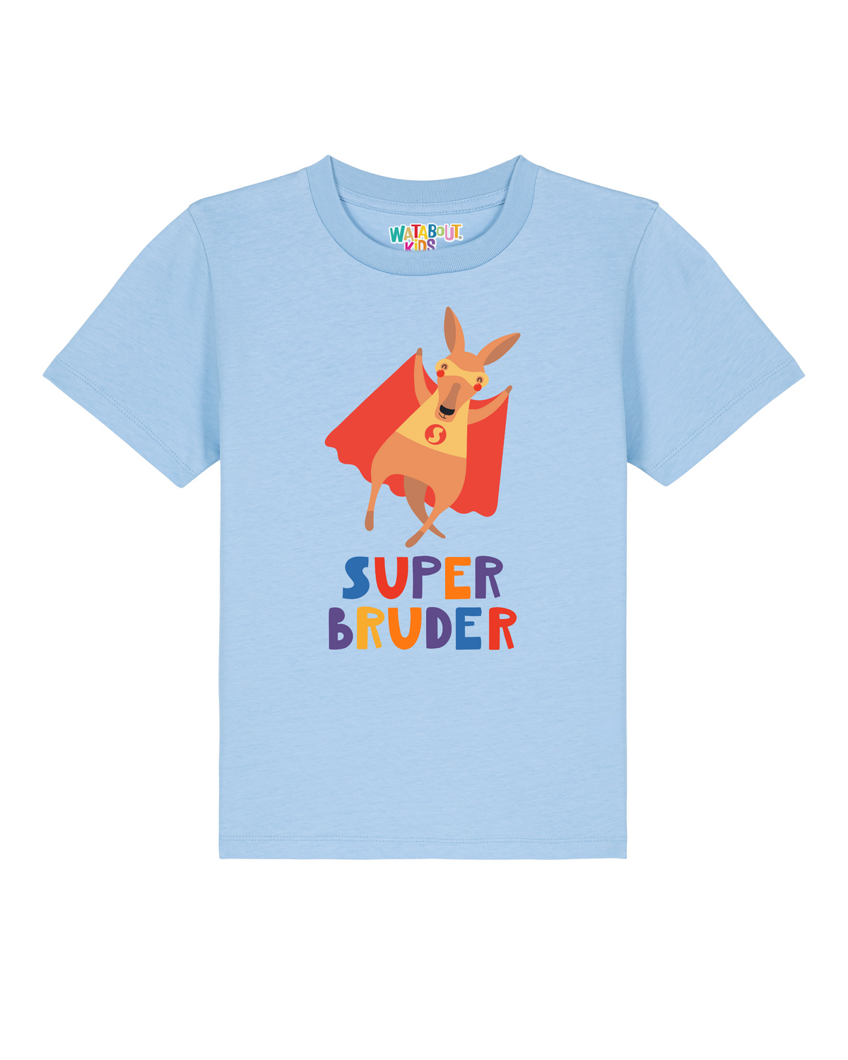 Känguru Superbruder | T-Shirt Kinder-front;C149