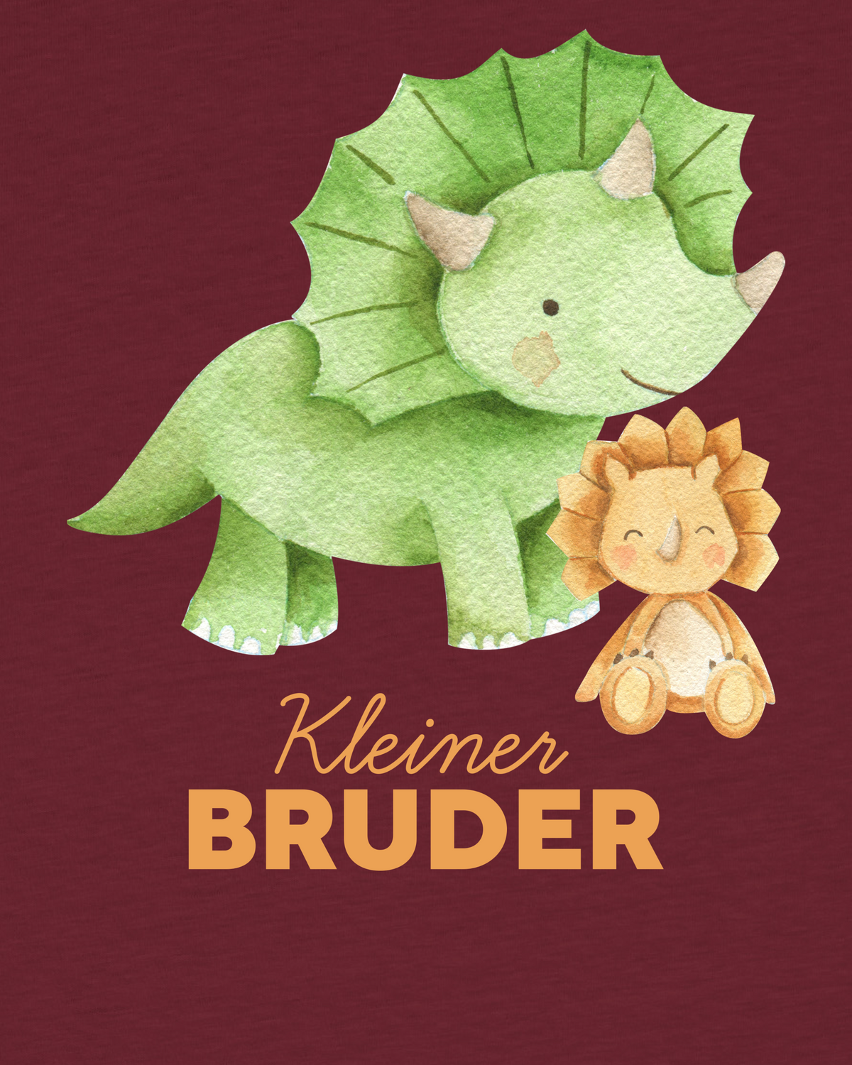 Dinosaurier 07 Kleiner Bruder | T-Shirt Kinder-detail_front;C244