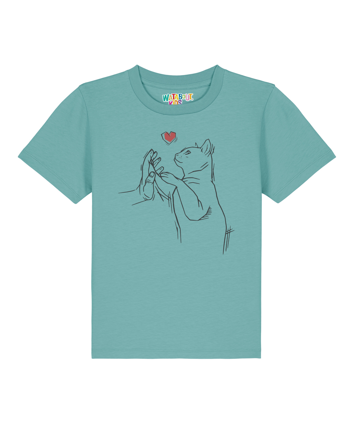 Cathand | T-Shirt Kinder-front;C060