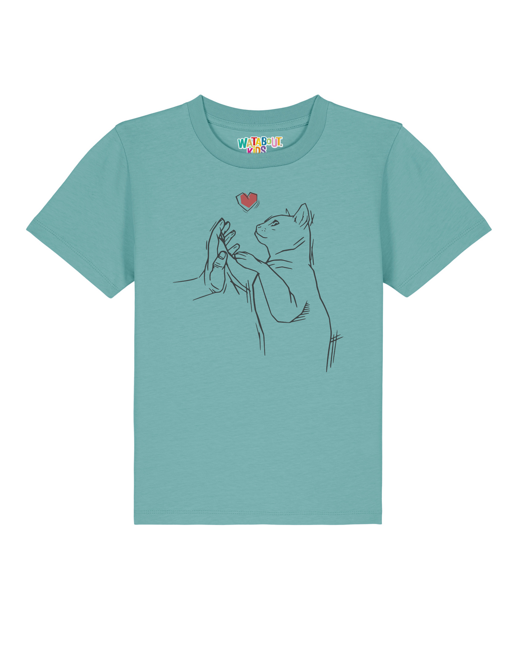Cathand | T-Shirt Kinder-front;C060