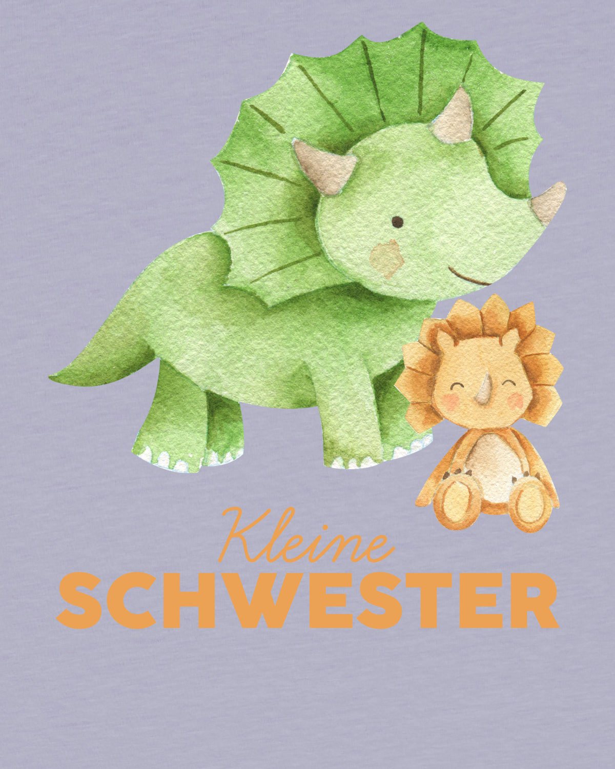 Dinosaurier 07 Kleine Schwester | T-Shirt Kinder-detail_front;C063