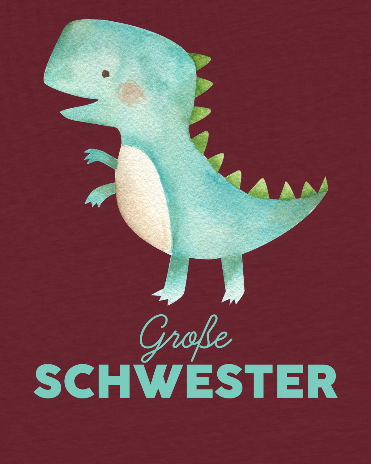 Dinosaurier 03 Große Schwester | T-Shirt Kinder-detail_front;C244