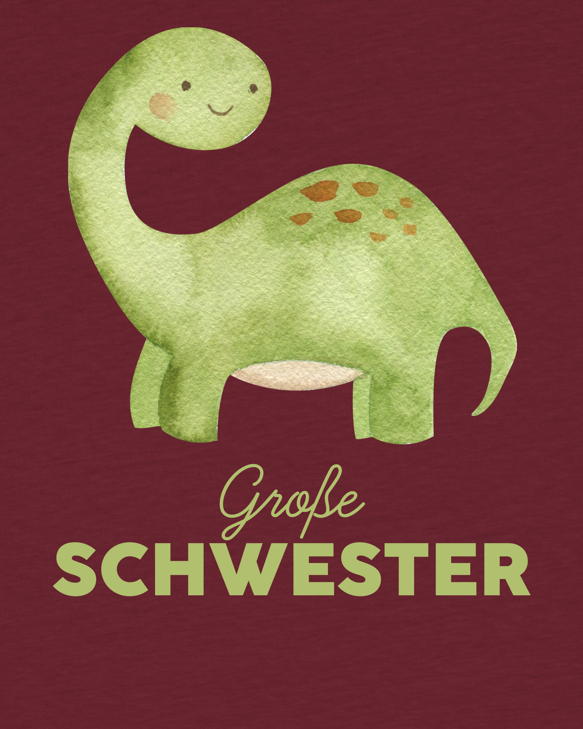 Dinosaurier 04 Große Schwester | T-Shirt Kinder-detail_front;C244