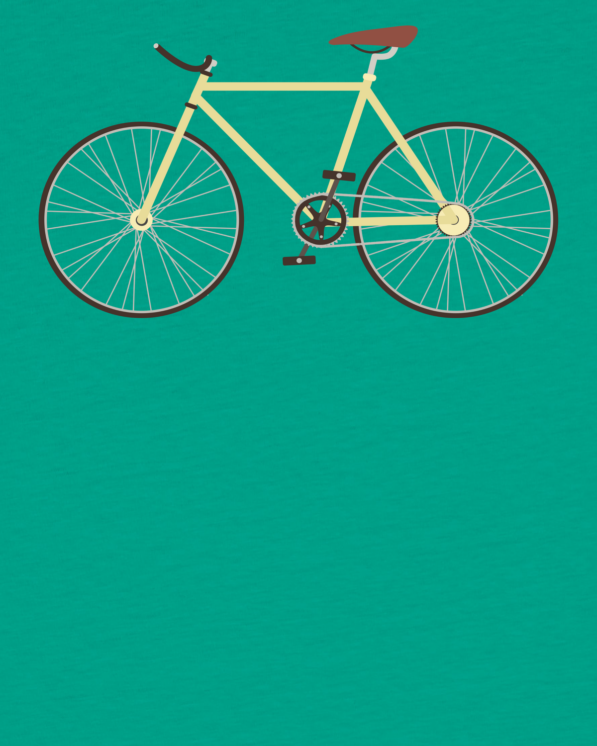Yellow Bike | T-Shirt Kinder-detail_front;C100