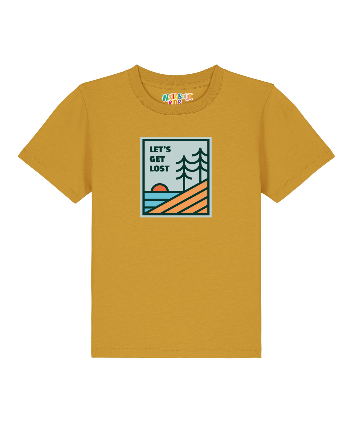 Let's Get Lost | T-Shirt Kinder-front;C048