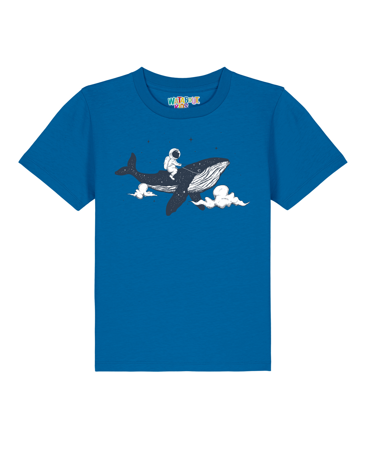Spacewhale | T-Shirt Kinder-front;C230