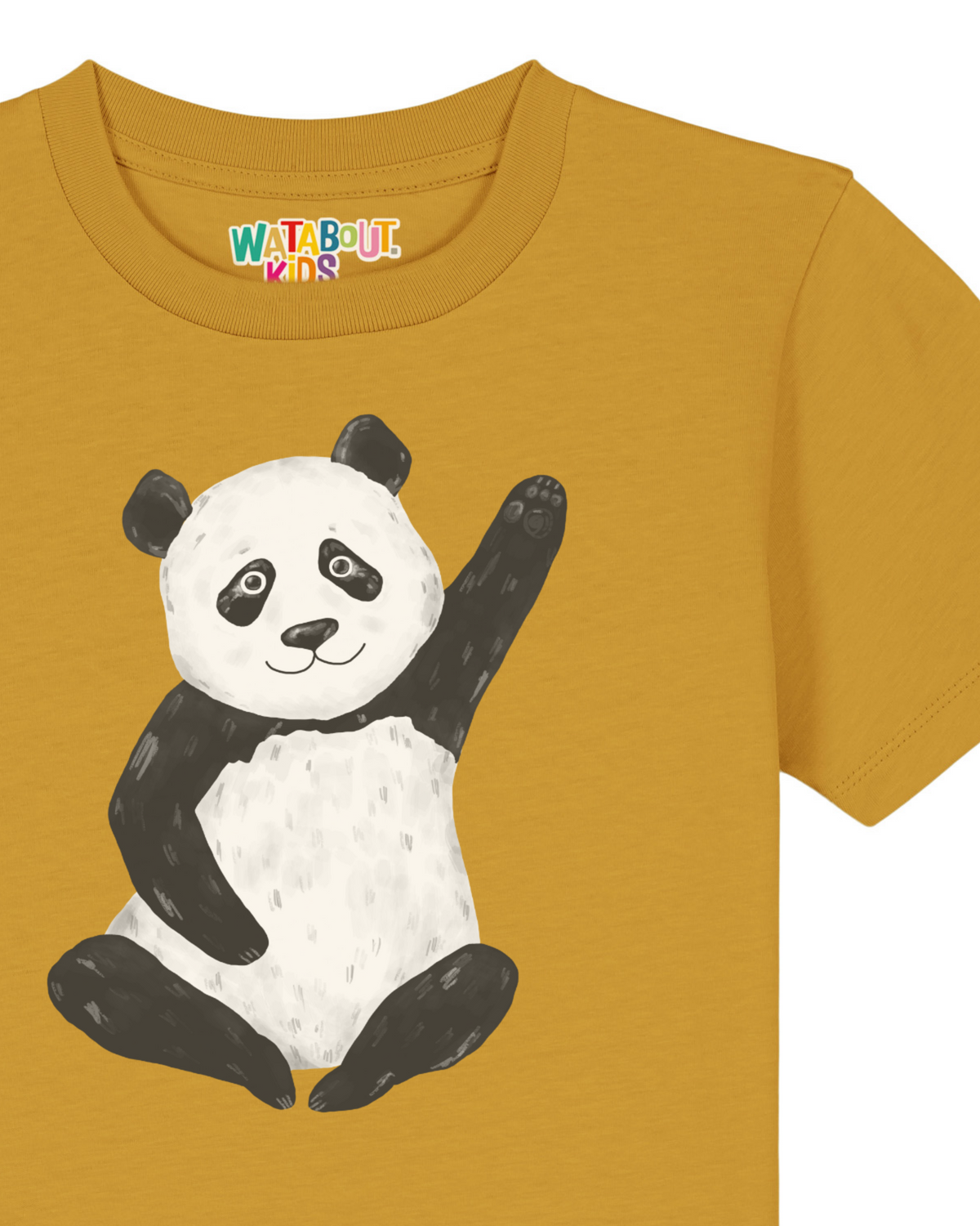 Panda | T-Shirt Kinder-detail_front;C048