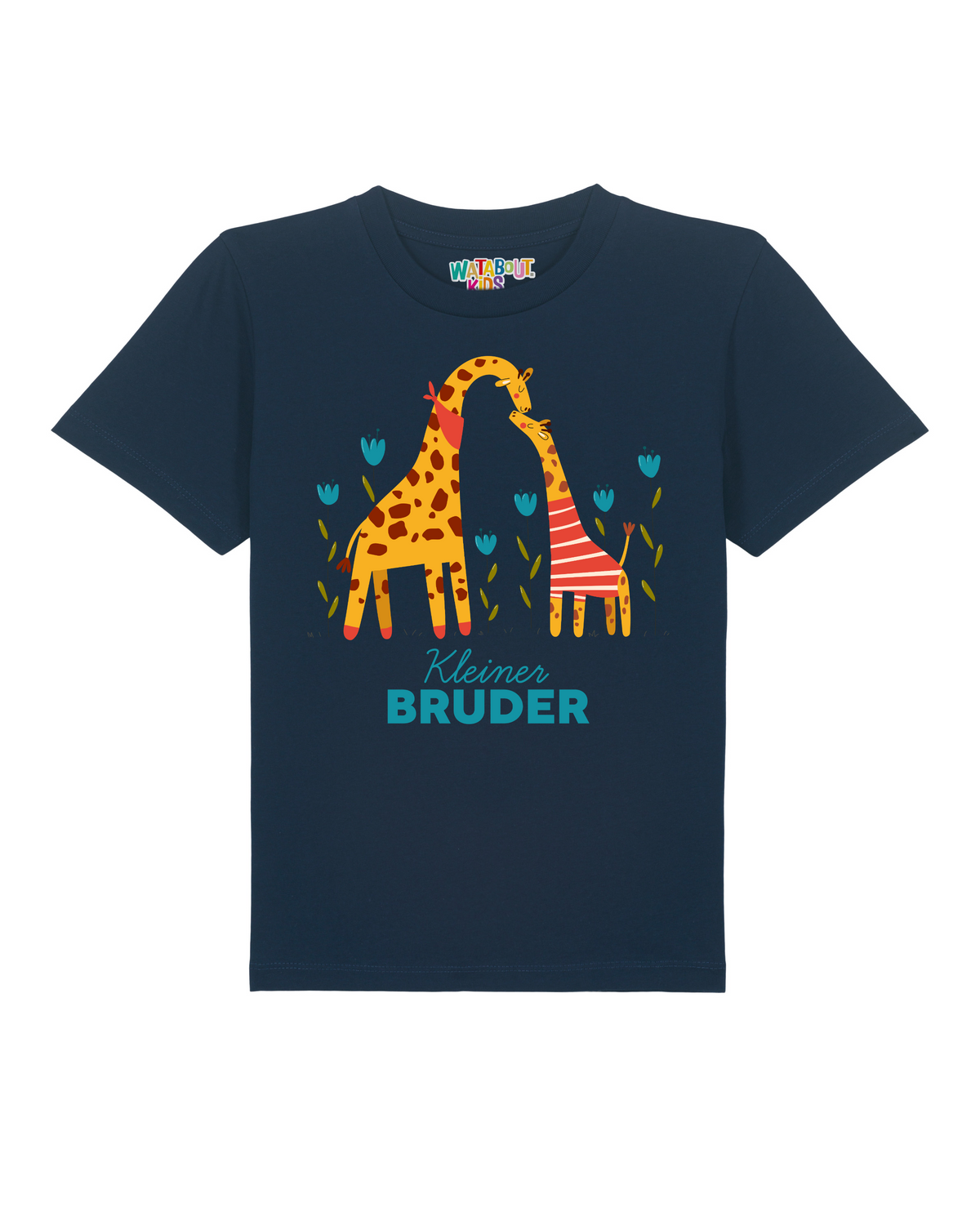 Giraffe Kleiner Bruder | T-Shirt Kinder-front;C727