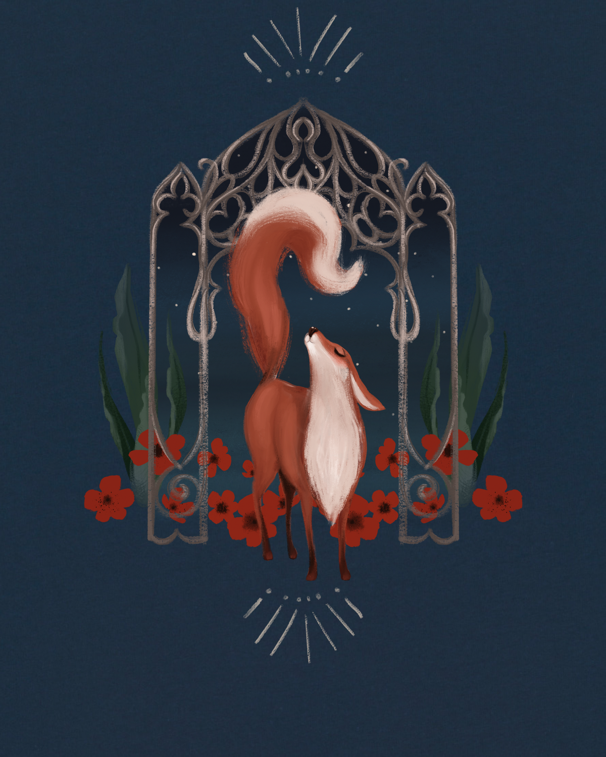 Der wunderschöne Fuchs | T-Shirt Kinder-detail_front;C727