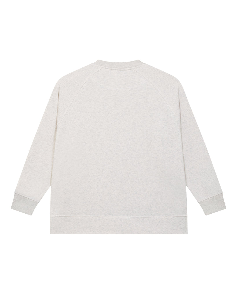 C680;Cream Heather Grey;back